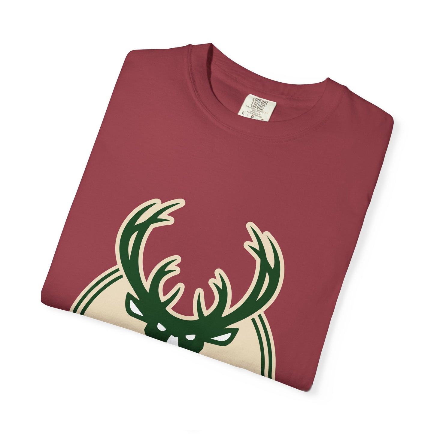Milwaukee Bucks NBA Garment-Dyed T-Shirt – Premium Cotton Tee for Customization