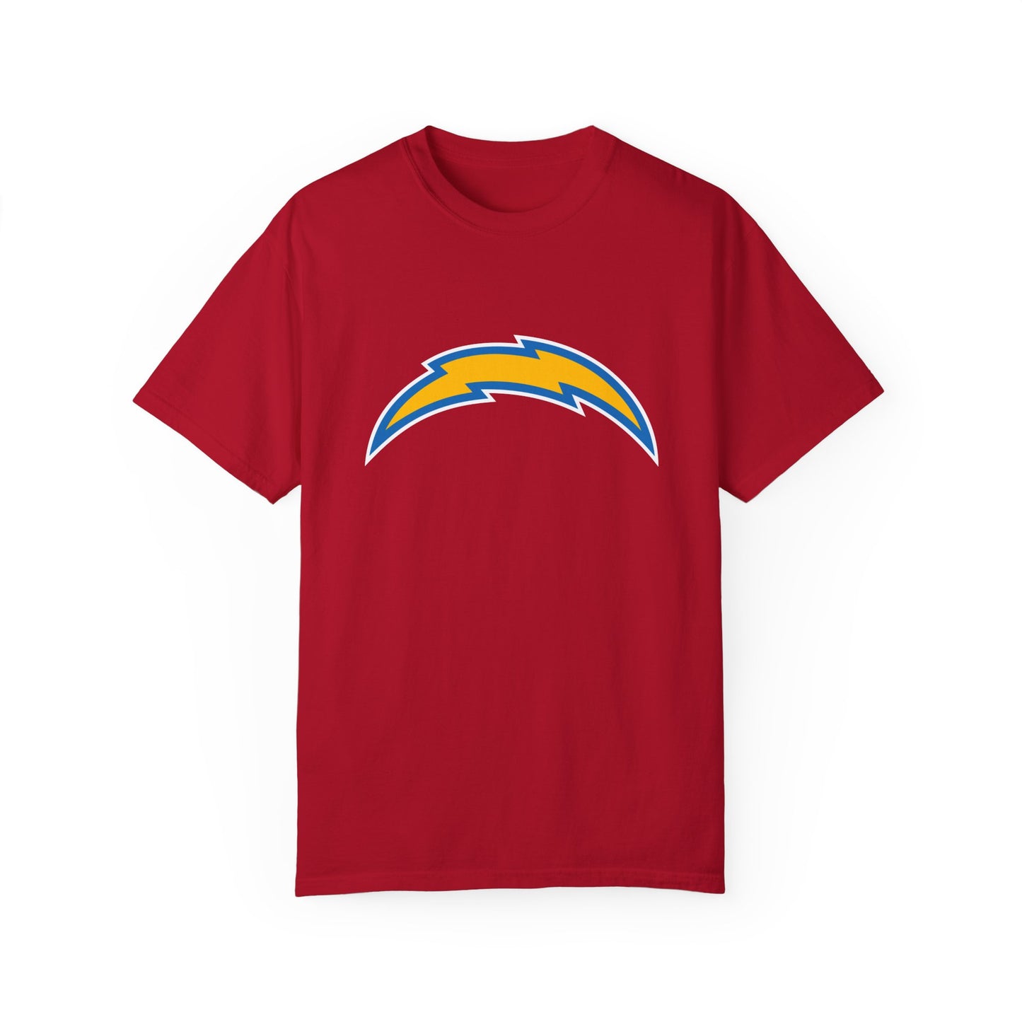 Los Angeles Chargers Team Merch Garment-Dyed T-Shirt – Premium Cotton Tee for Customization