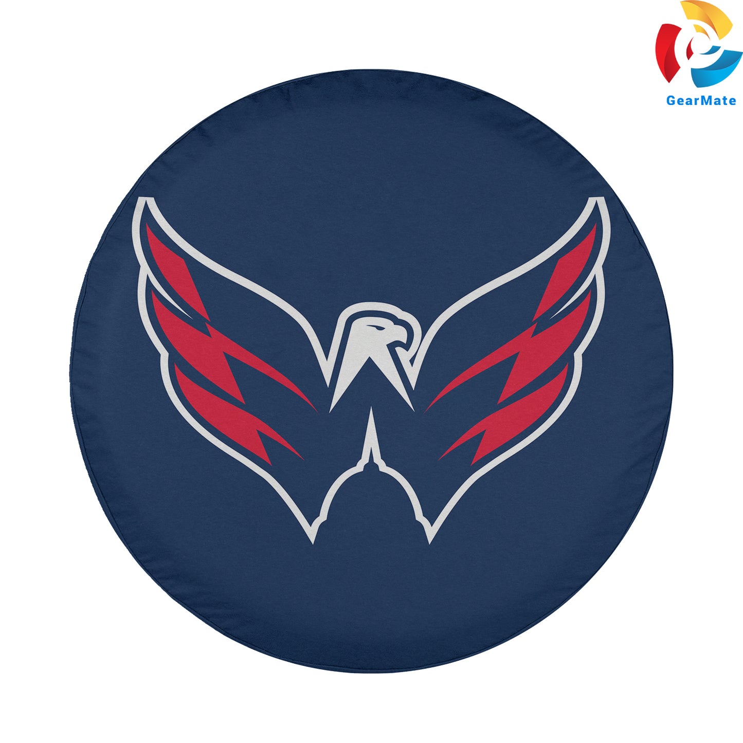 Washington Capitals Hockey Season Spare Tire Cover – Premium Waterproof UV-Resistant Protector