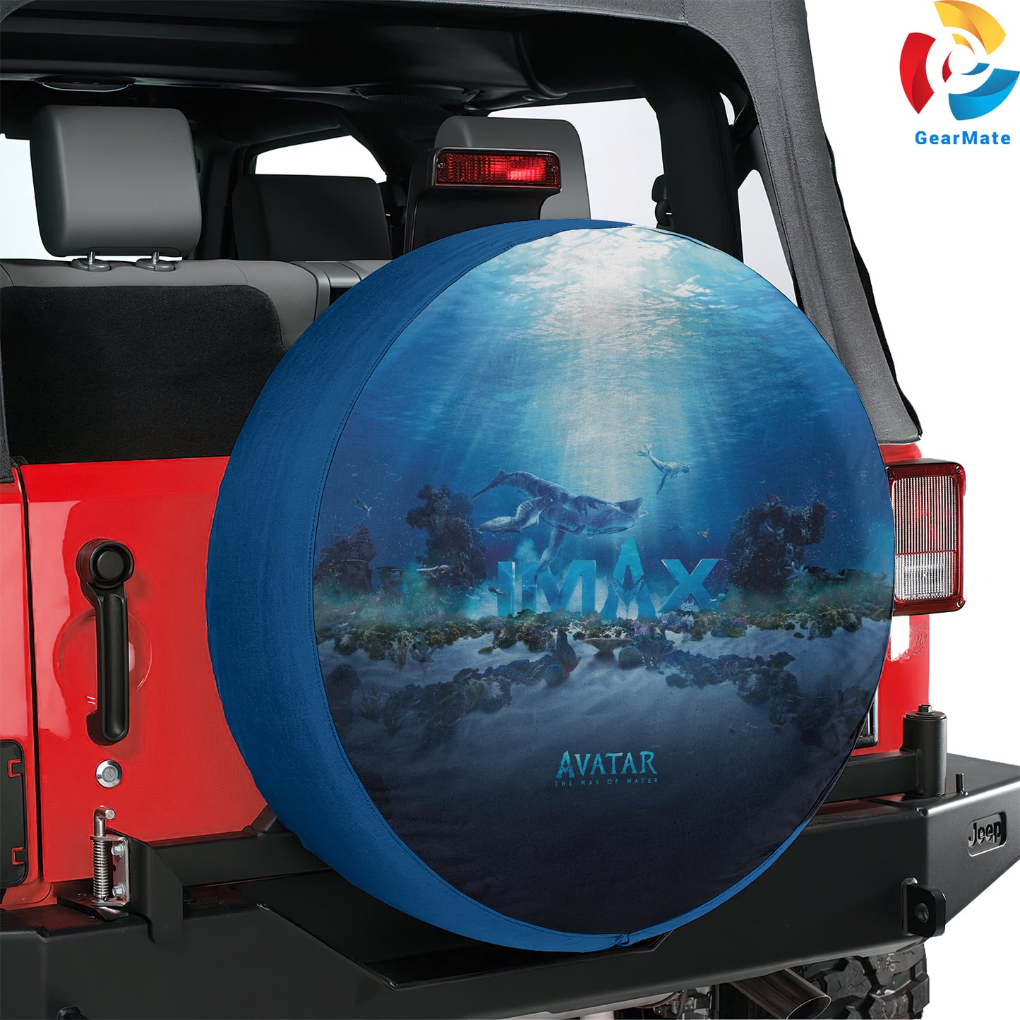 Avatar The Way of Water Spare Tire Cover – Premium Waterproof UV Resistant Protector
