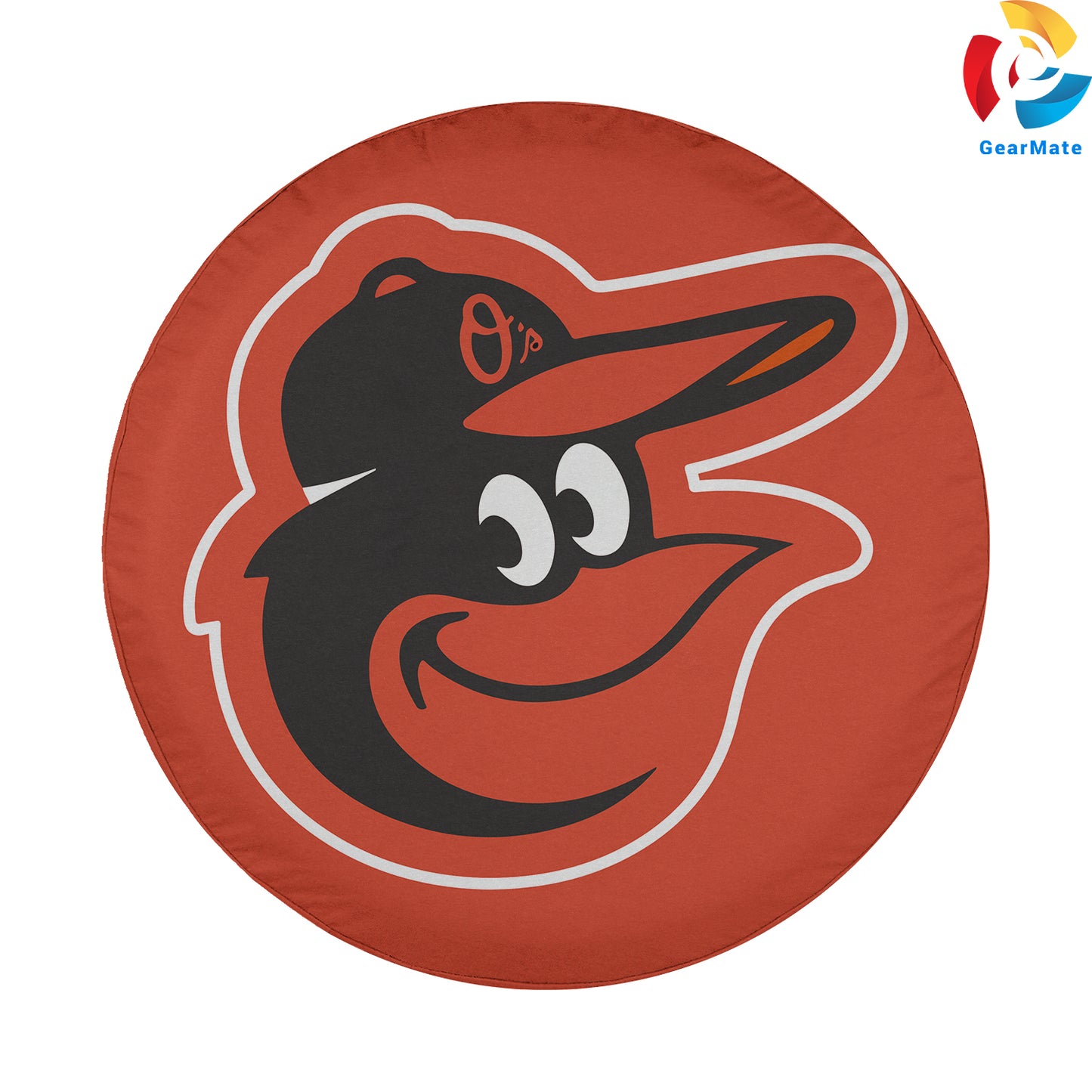 Baltimore Orioles Spare Tire Cover – Premium Waterproof UV-Resistant Protector
