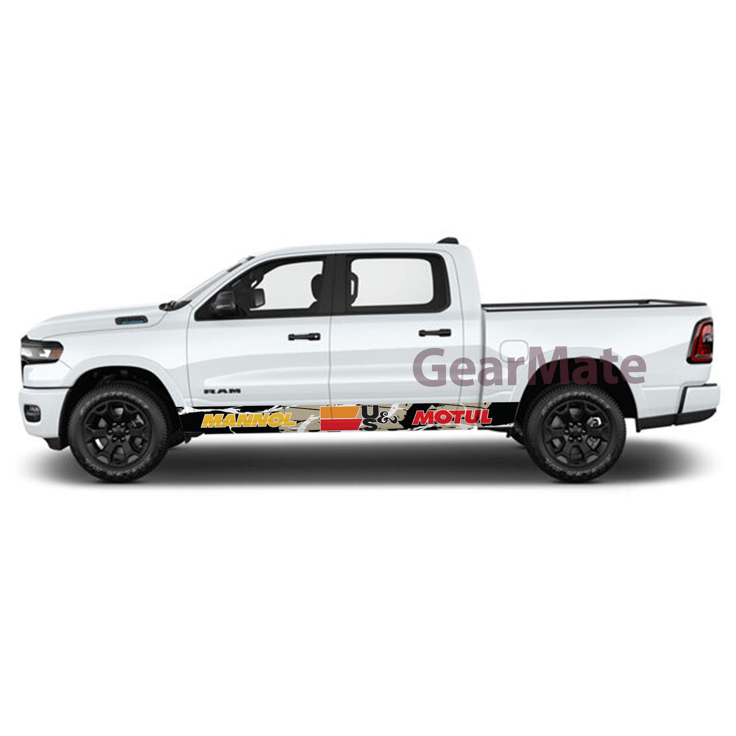 Unleash The Speed Rocker Panel Graphic Decal Kit (Left & Right Sides) - High Quality Vinyl for Trucks & SUVs