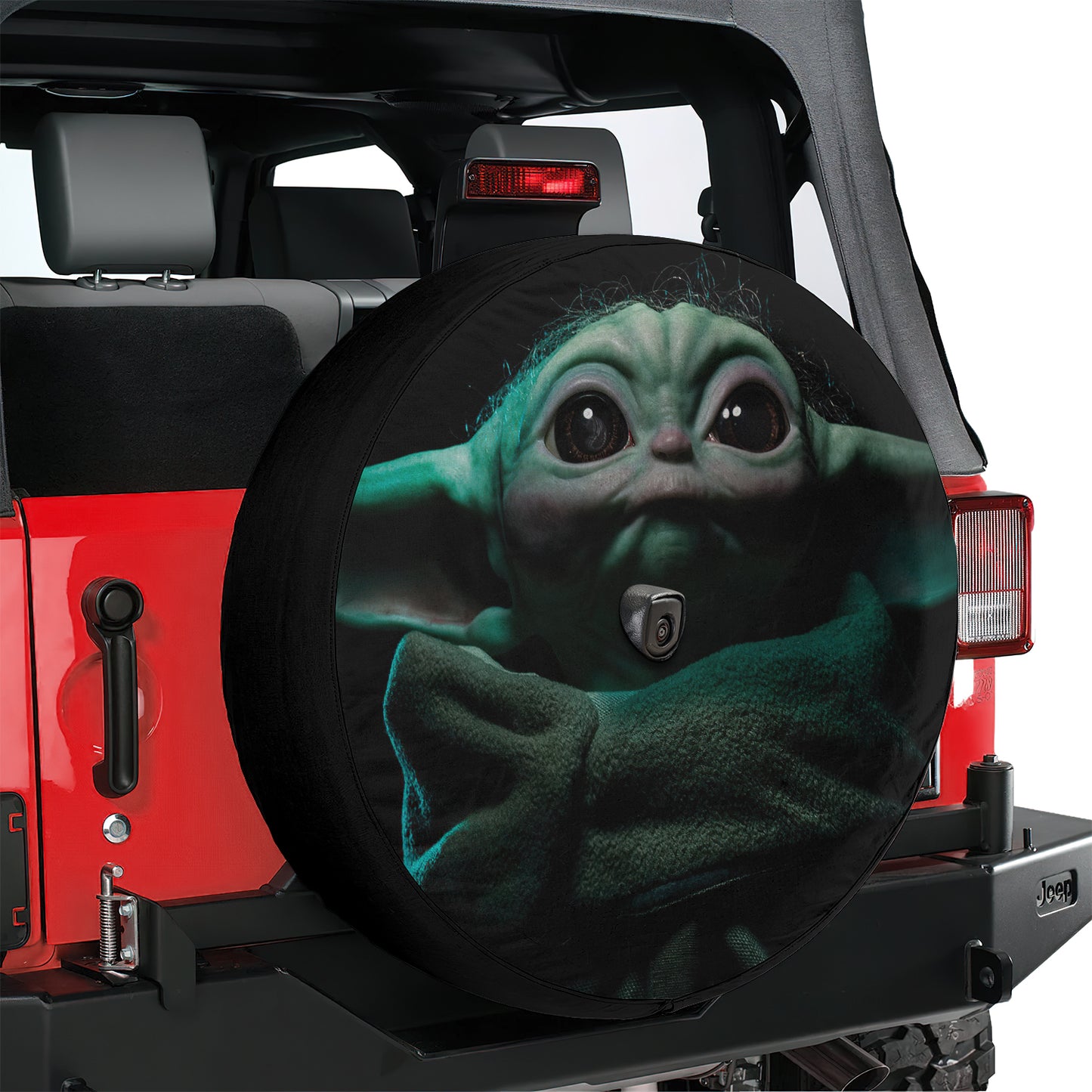 Starwars Baby Yoda Spare Tire Cover – Premium Waterproof UV Resistant Protector