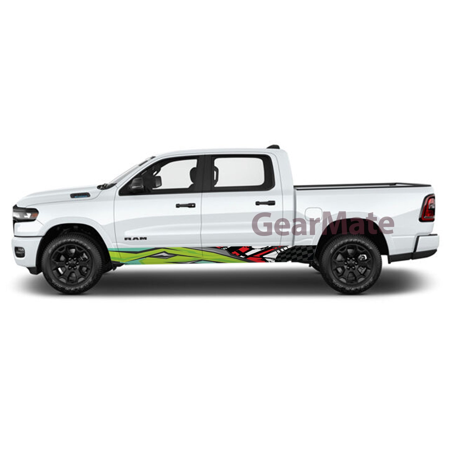 Sport GR Rocker Panel Graphic Decal Kit (Left & Right Sides) - High Quality Vinyl for Trucks & SUVs