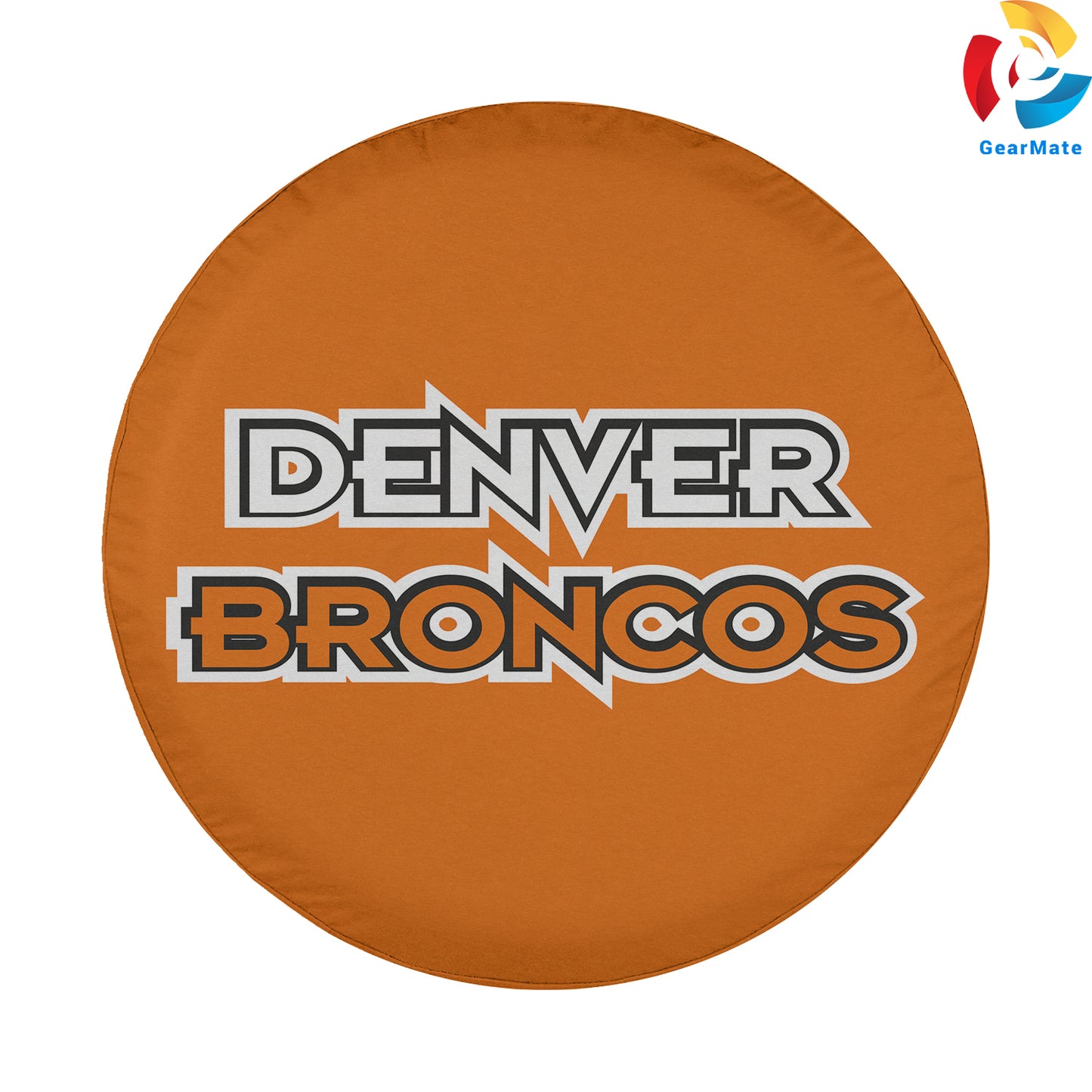 Denver Broncos NFL Gear Spare Tire Cover – Premium Waterproof UV-Resistant Protector