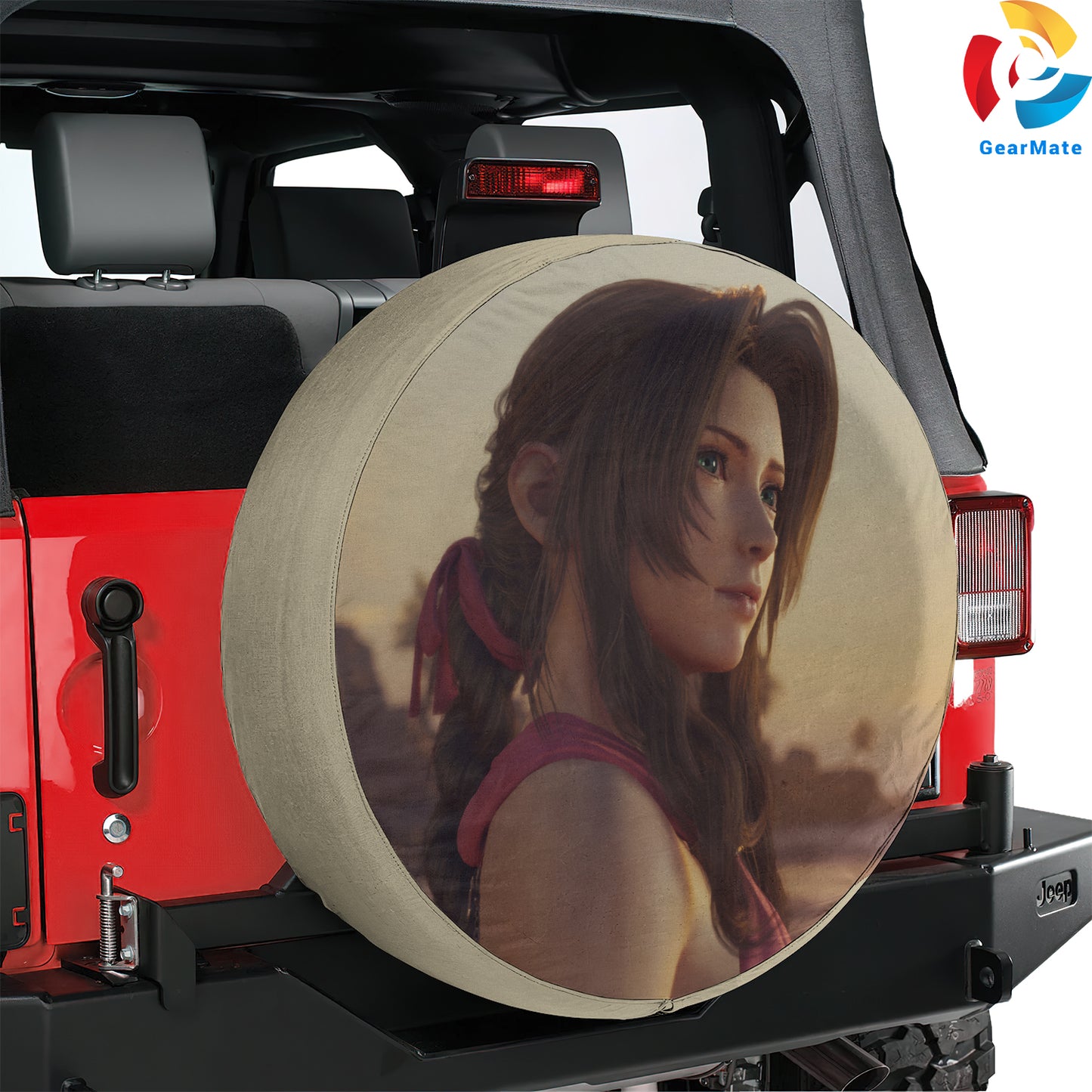 Final Fantasy 7 Video Games Spare Tire Cover – Premium Waterproof UV Resistant Protector
