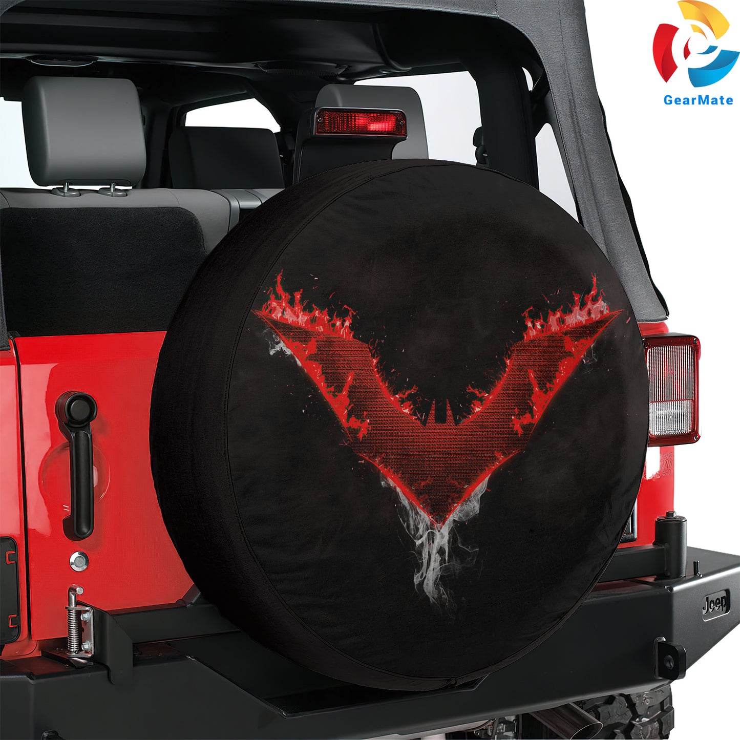 DC Batman Comics Spare Tire Cover – Premium Waterproof UV Resistant Protector
