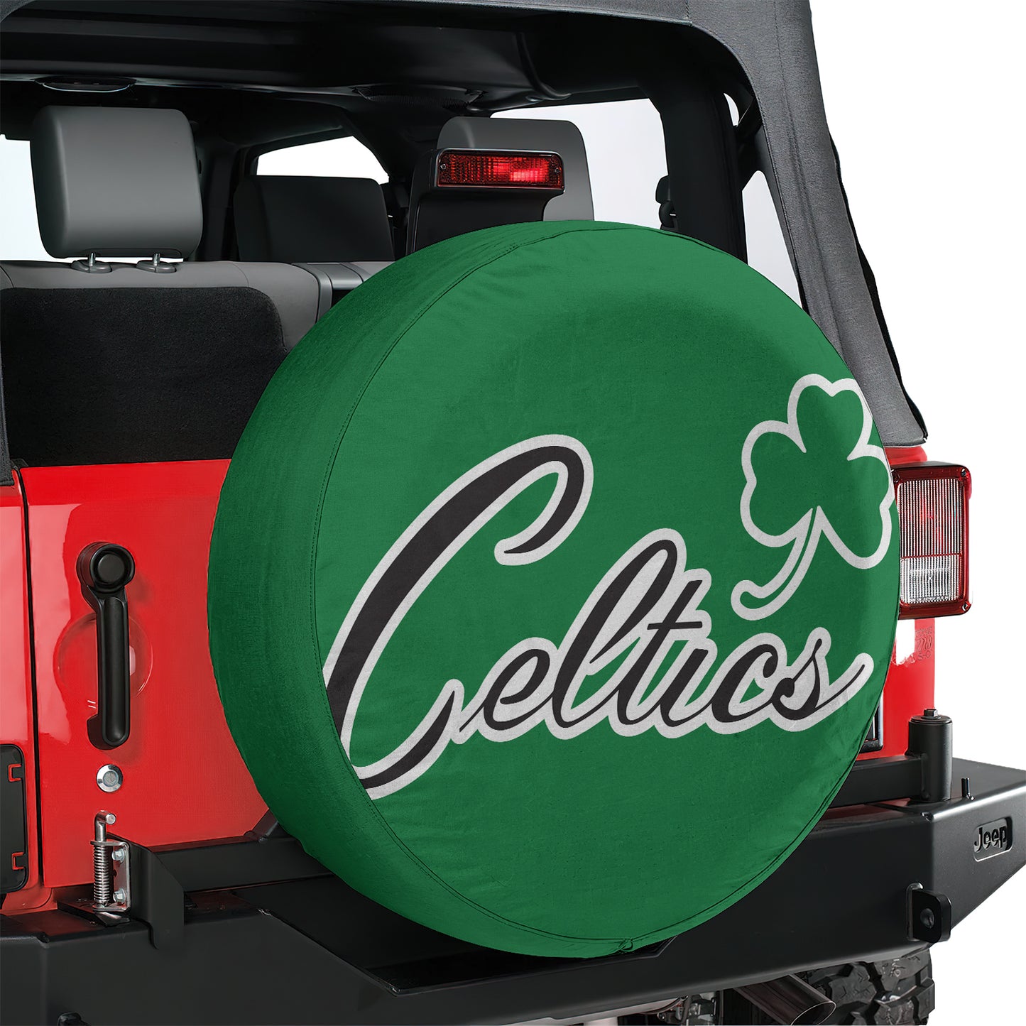 Boston Celtics Fan Gifts Spare Tire Cover – Premium Waterproof UV-Resistant Protector
