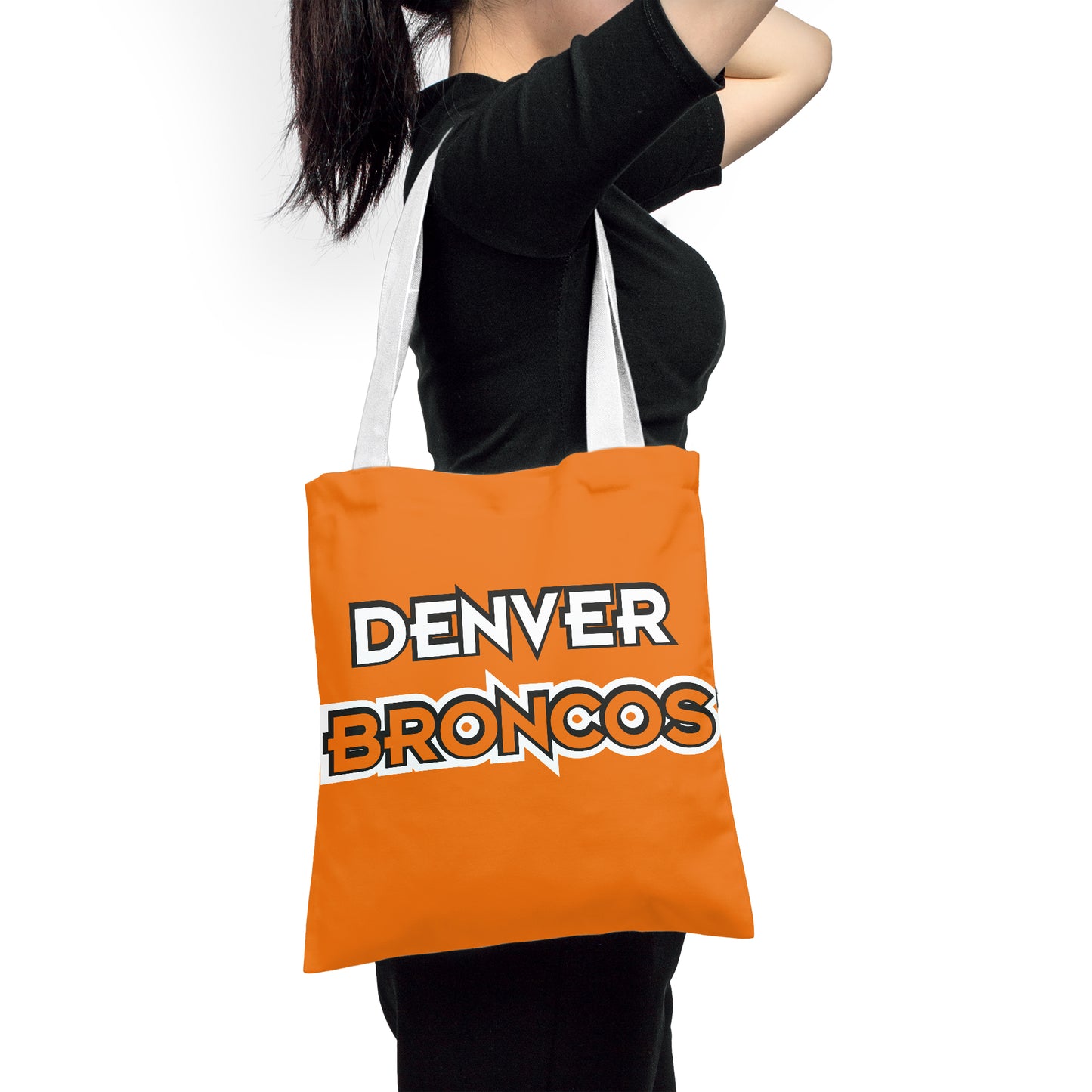 NFL Denver Broncos NFL Fans Polyester Canvas Tote Bag – Durable and Stylish
