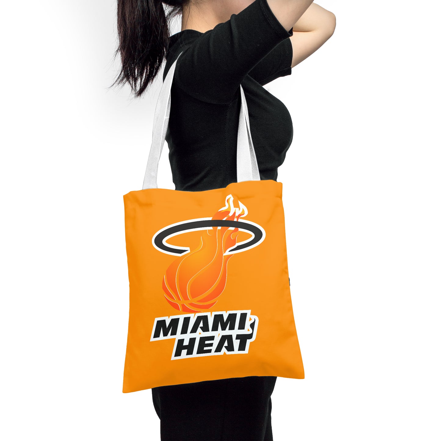 NBA Miami Heat Finals Polyester Canvas Tote Bag - Durable and Stylish