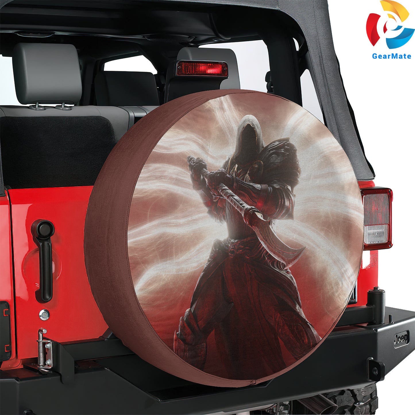 Diablo 4 Video Games Spare Tire Cover – Premium Waterproof UV Resistant Protector