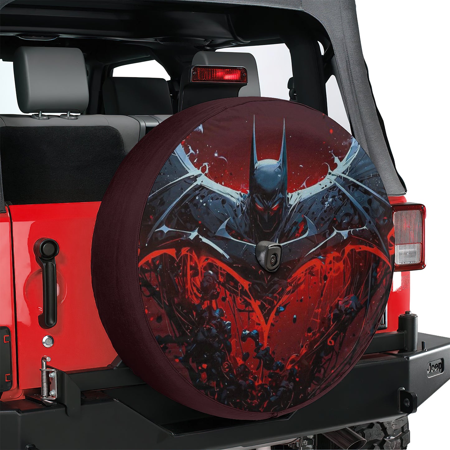 DC Batman Spare Tire Cover – Premium Waterproof UV Resistant Protector