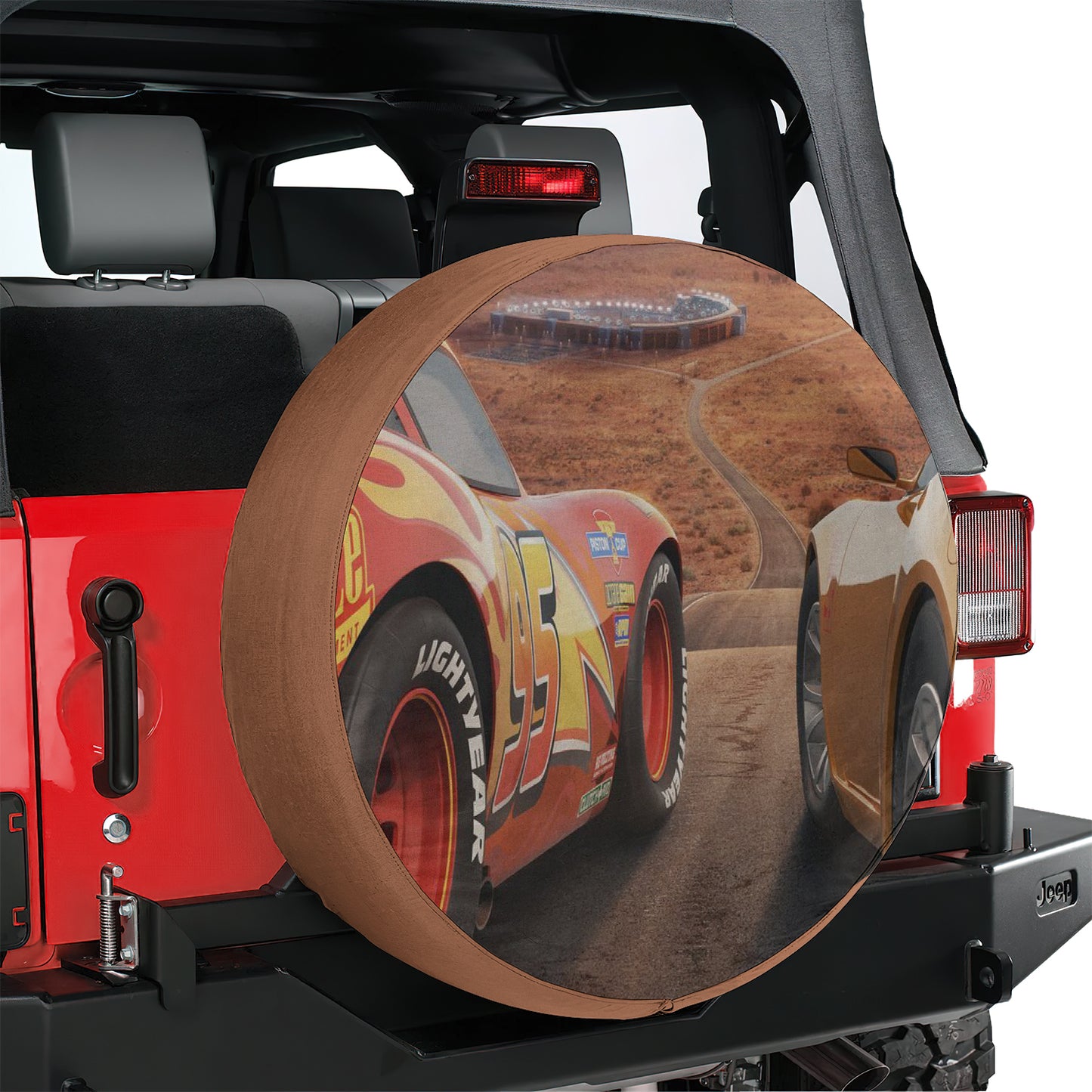 Pixar Cars Spare Tire Cover – Premium Waterproof UV Resistant Protector