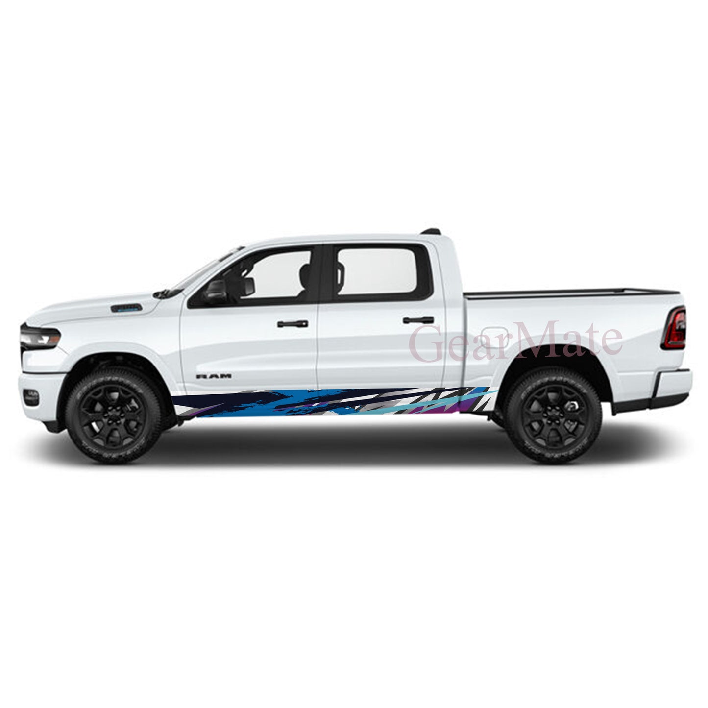 Sport BP Rocker Panel Graphic Decal Kit (Left & Right Sides) - High Quality Vinyl for Trucks & SUVs