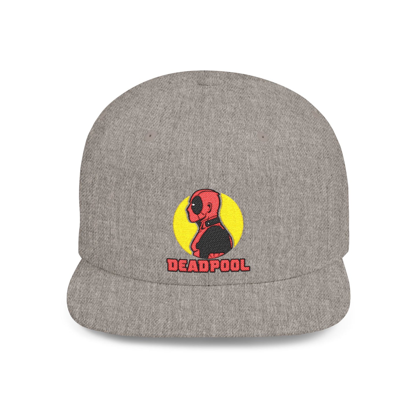Marvel Dead Pool Flat Bill Snapback – Lightweight, Custom Fit, Premium Quality