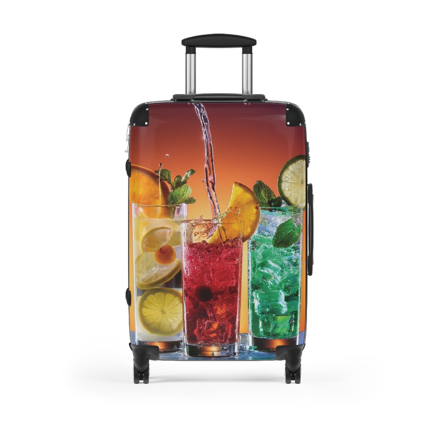 Nature Summer Refreshing Summer Drinks Carry-On Suitcase - Stylish Luggage for Travelers