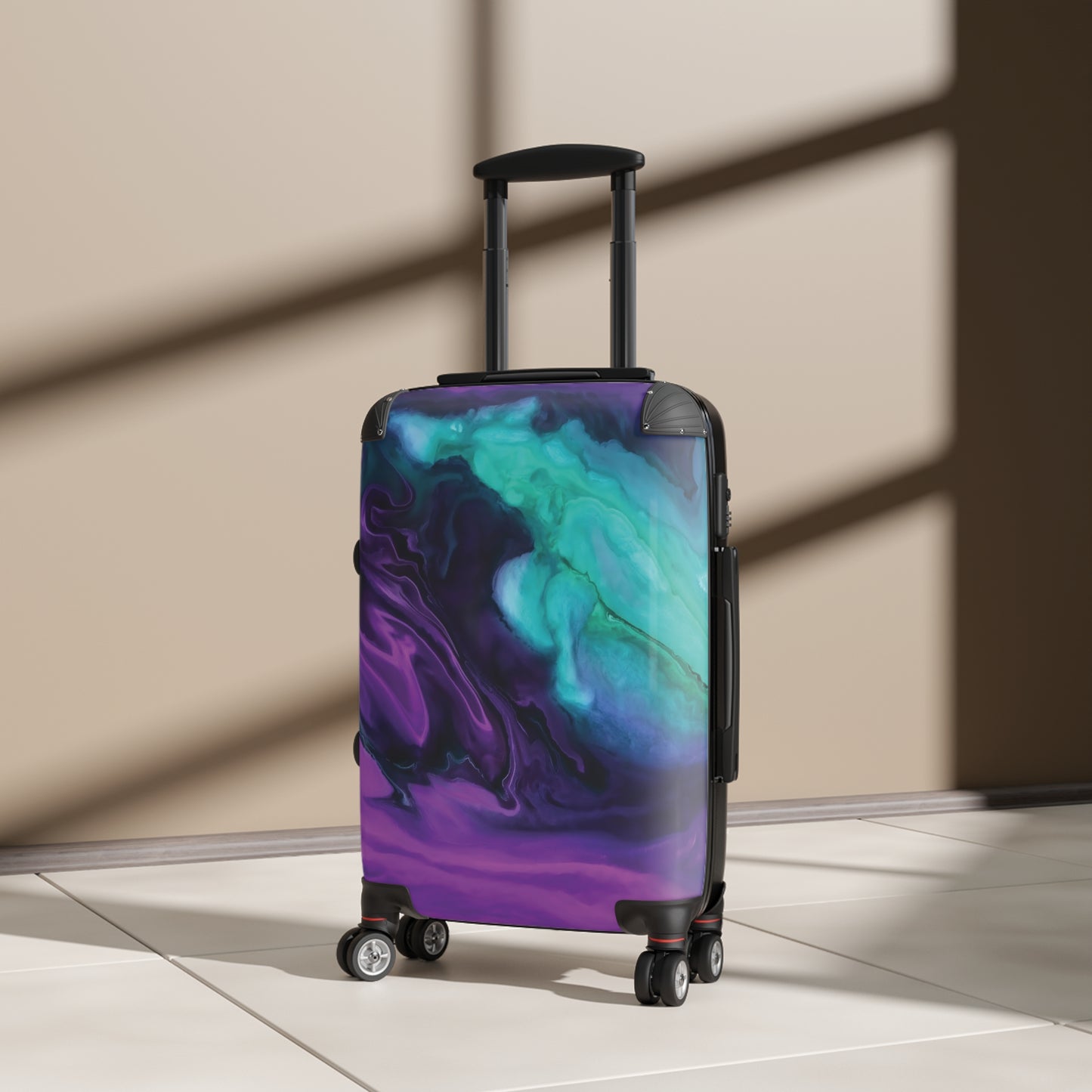 Abstract Colorful Abstract 2 Carry-On Suitcase - Stylish Luggage for Travelers