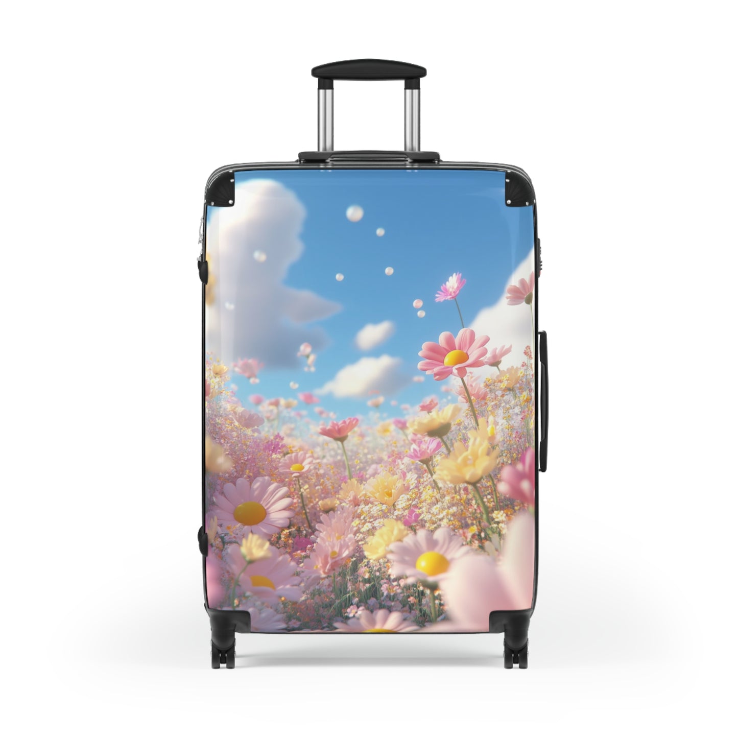 Nature Flowers Floral Sky Spring Art Carry-On Suitcase - Stylish Luggage for Travelers