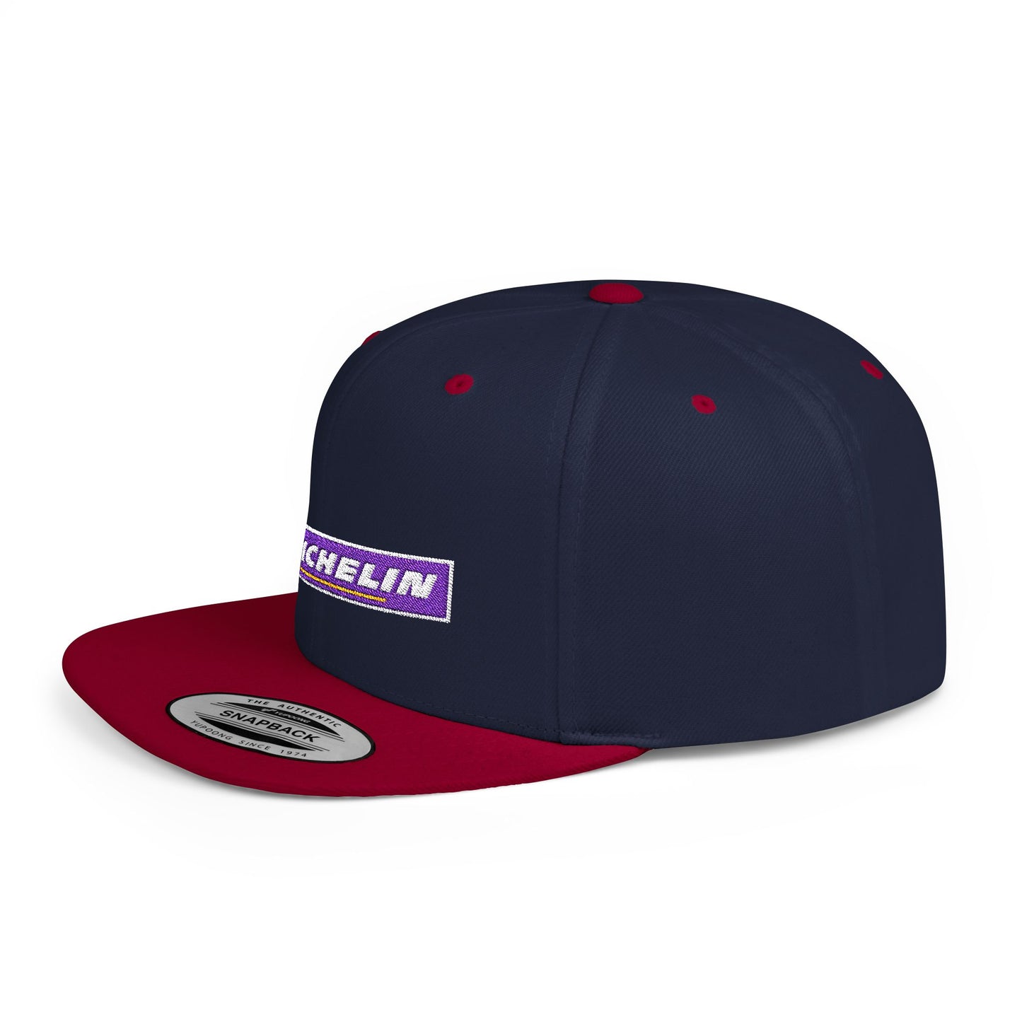 Michelin Flat Bill Snapback – Lightweight, Custom Fit, Premium Quality