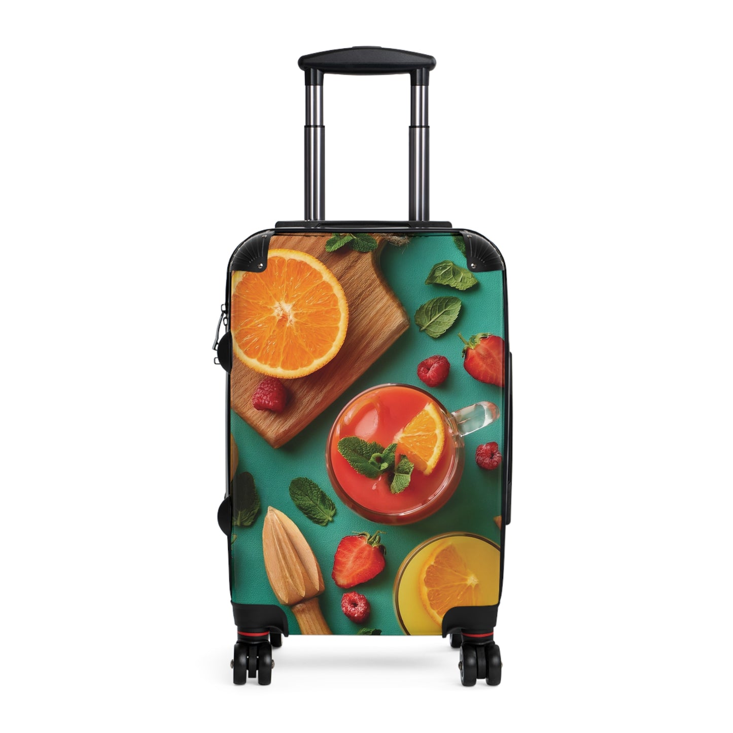 Nature Summer Fruit Drinks Carry-On Suitcase - Stylish Luggage for Travelers