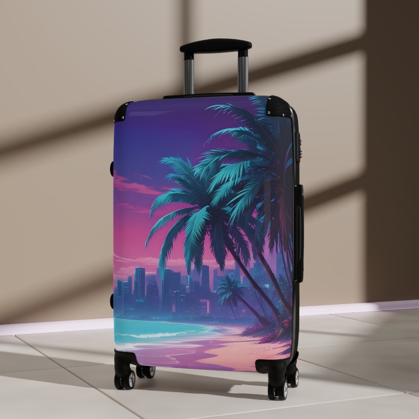 Nature Summer Colorful Beach Carry-On Suitcase - Stylish Luggage for Travelers