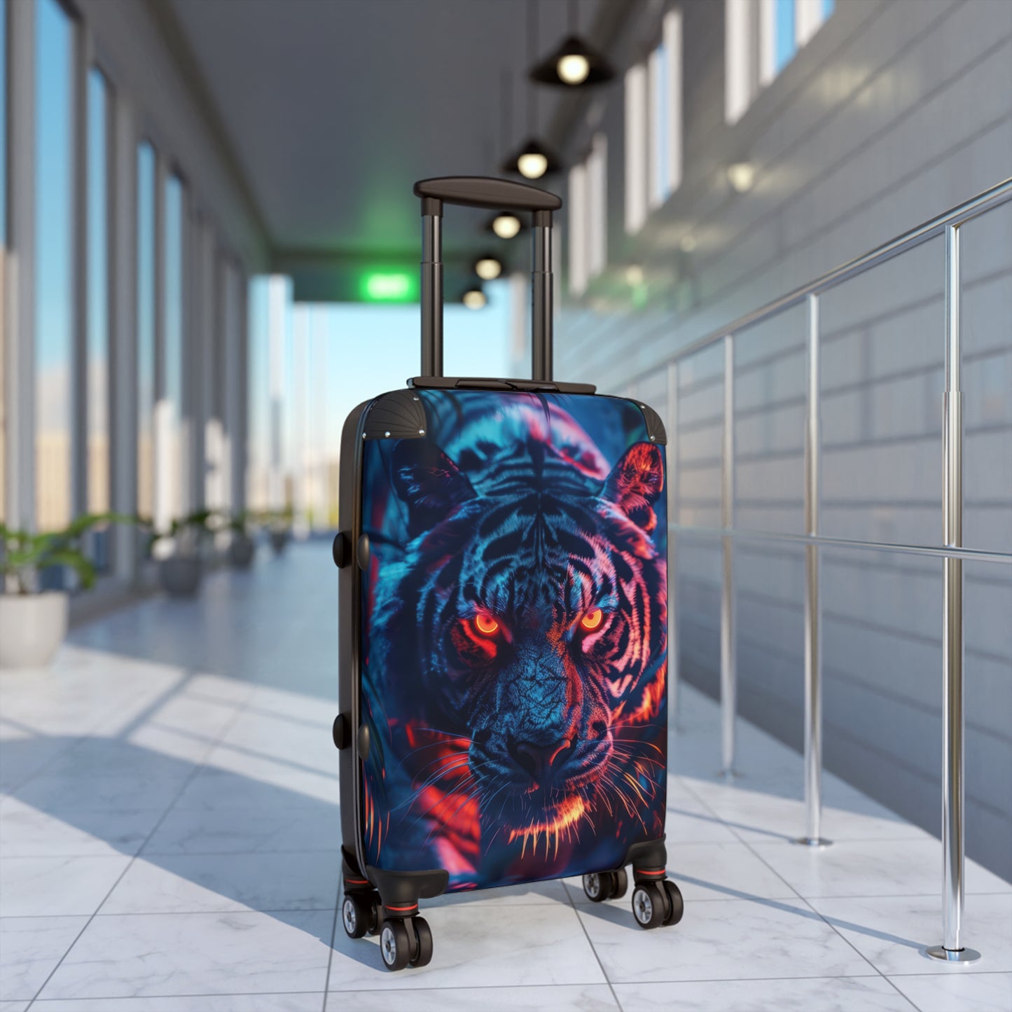 Animals Tiger Fierce Art Carry-On Suitcase - Stylish Luggage for Travelers