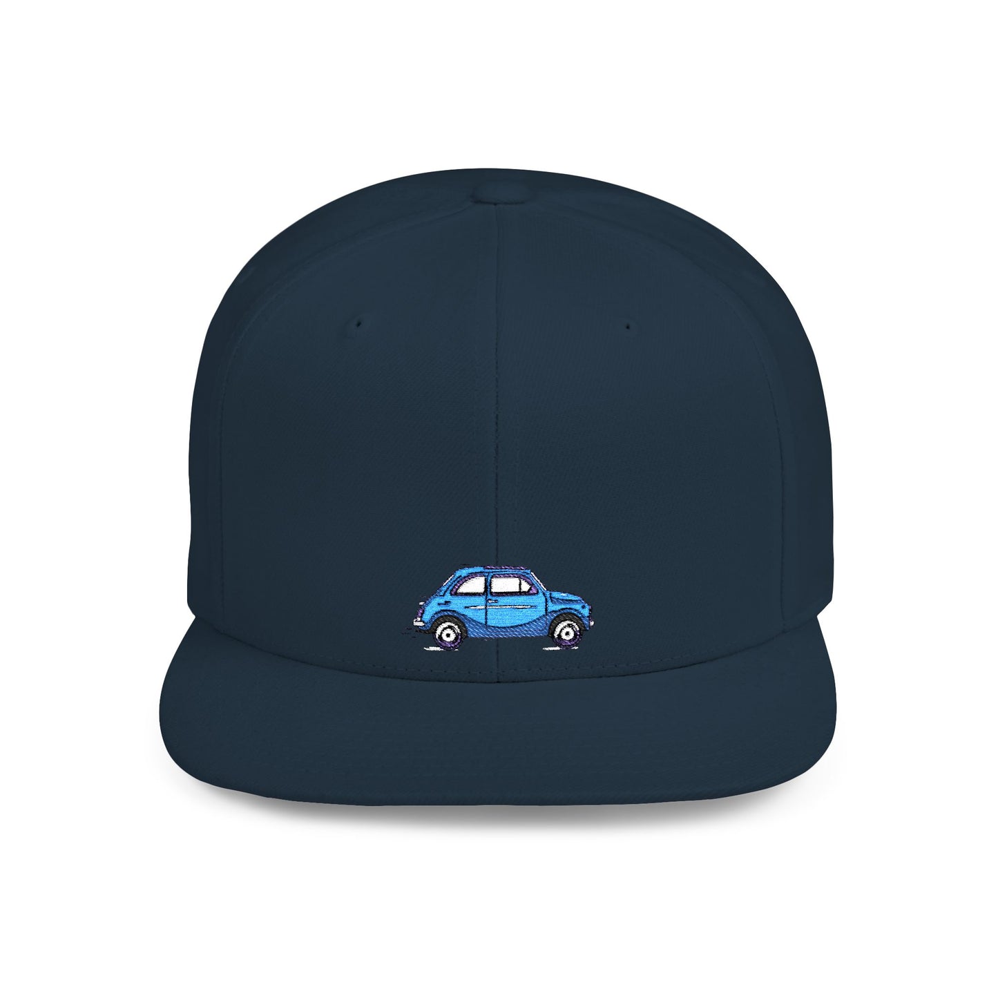 Icons Embroidered Car Flat Bill Snapback – Lightweight, Custom Fit, Premium Quality