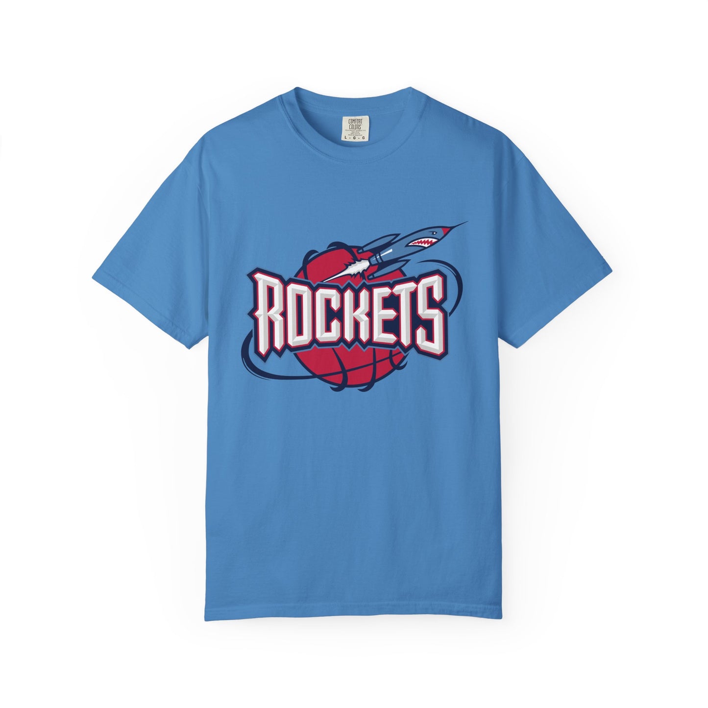 Houston Rockets Game Day Garment-Dyed T-Shirt – Premium Cotton Tee for Customization