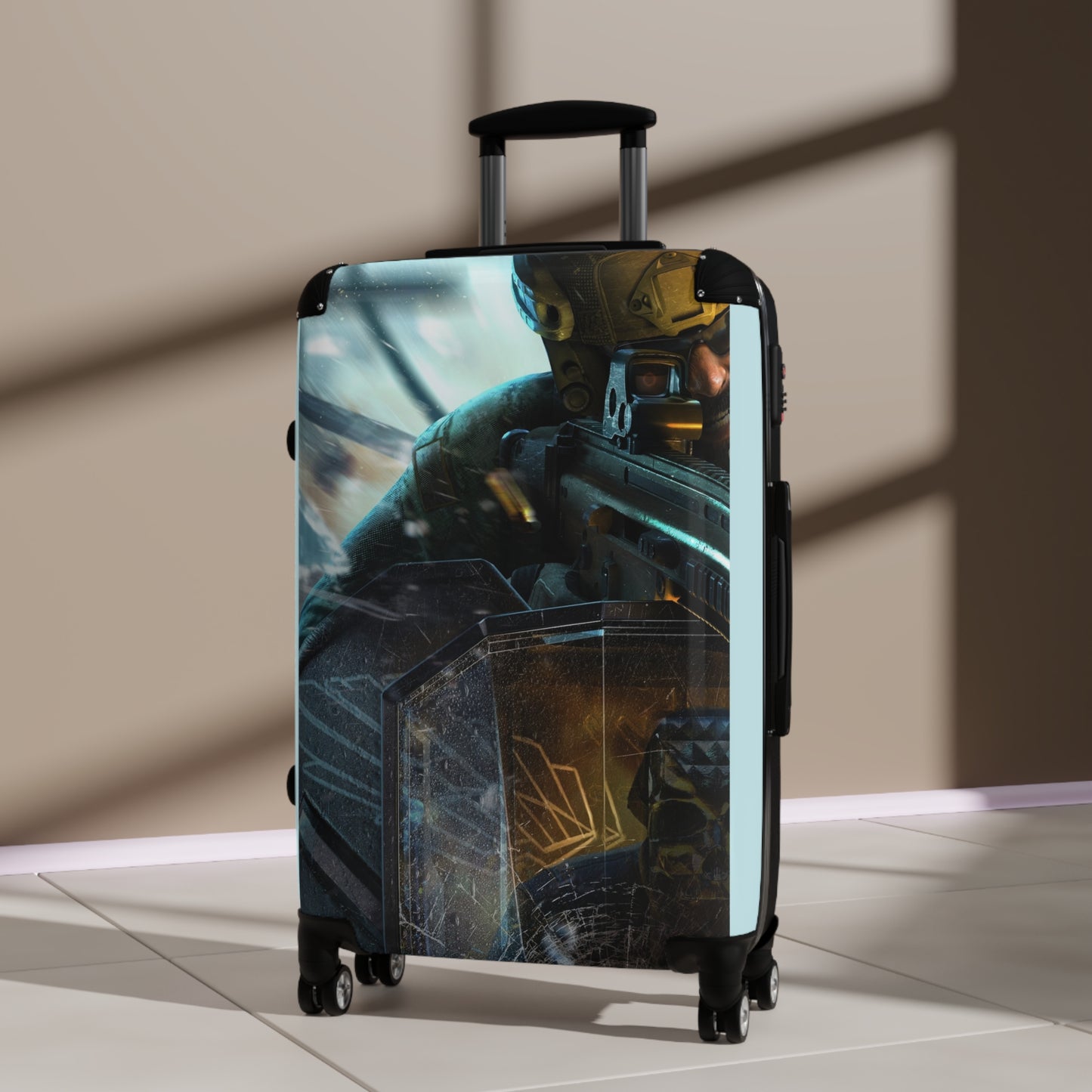 Video Games Rainbow Six Siege Carry-On Suitcase - Stylish Luggage for Travelers