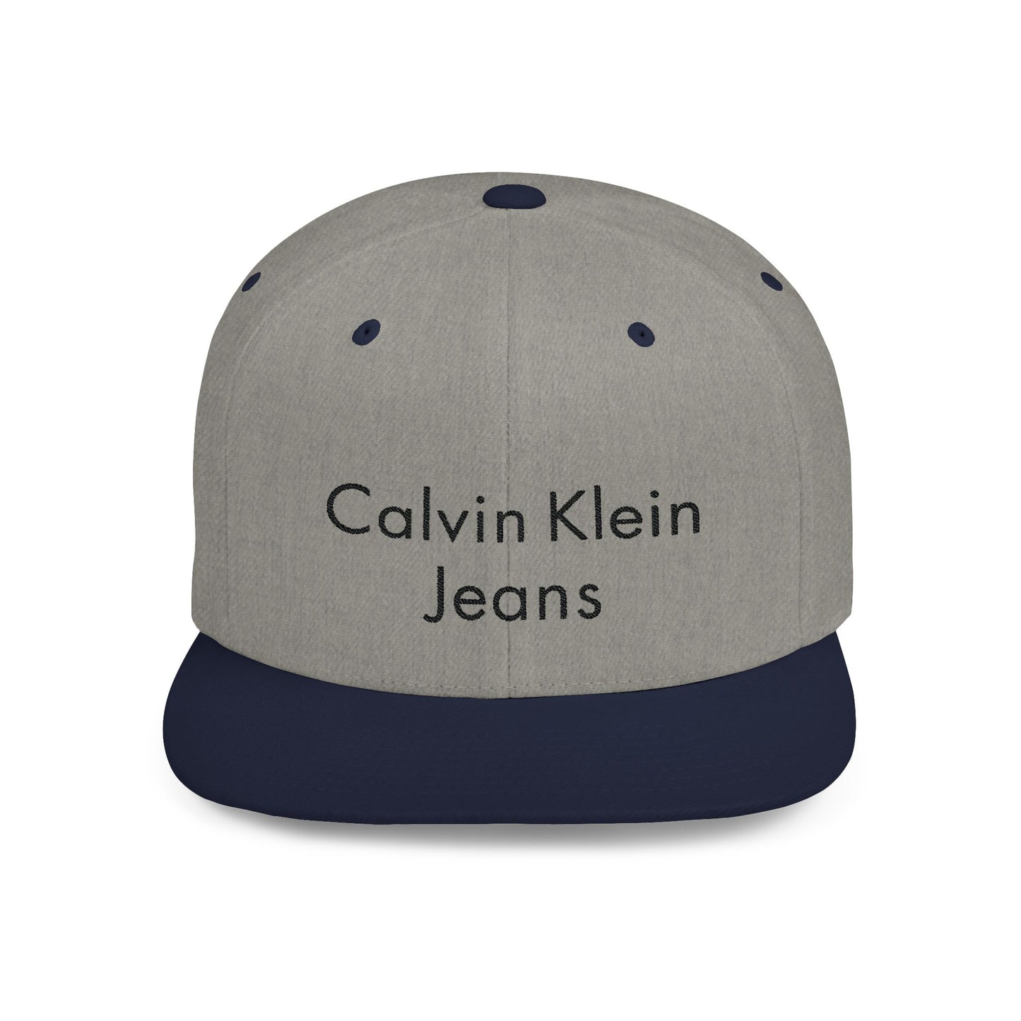 Calvin Klein Jeans Flat Bill Snapback – Lightweight, Custom Fit, Premium Quality