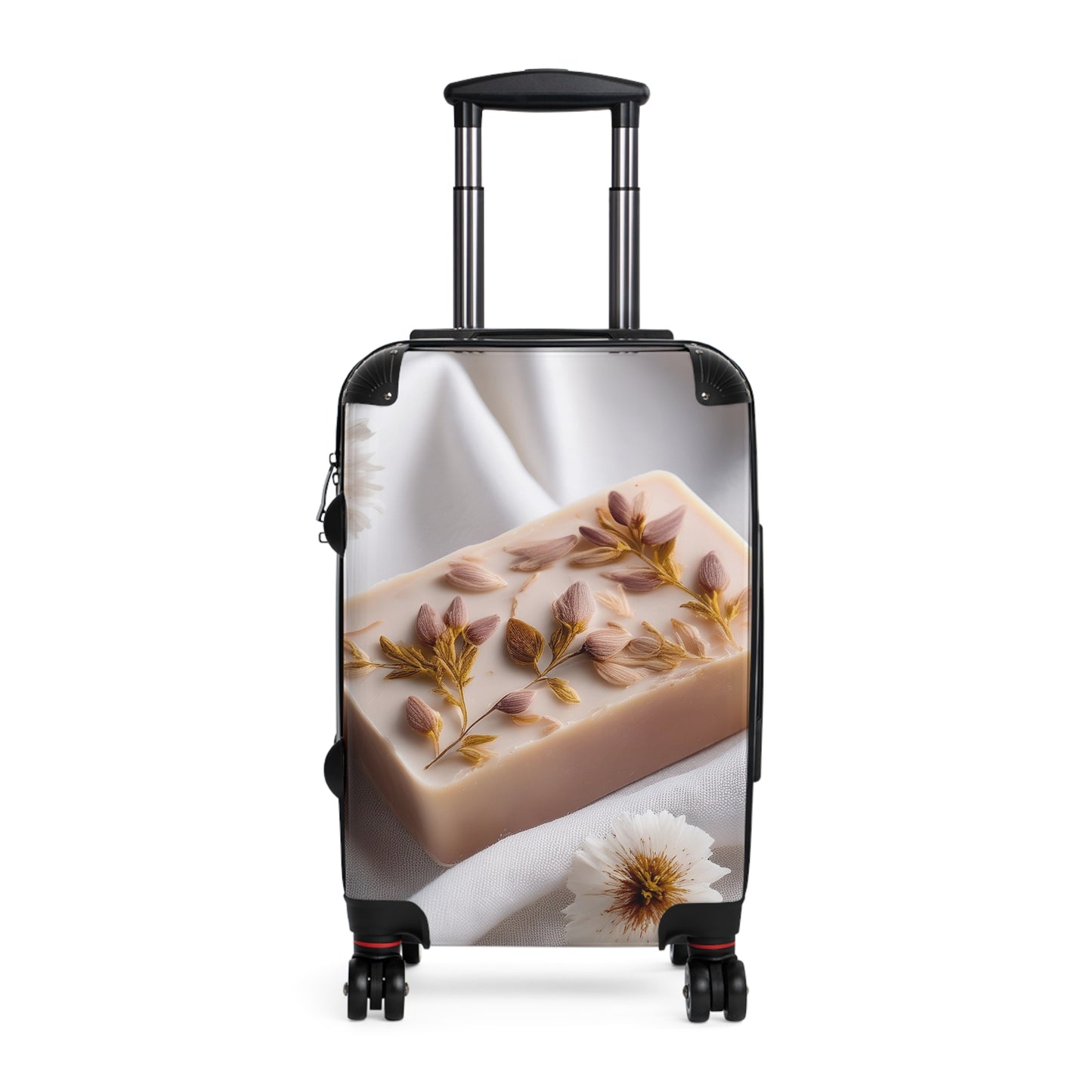 Nature Flowers Floral Handmade Soap Carry-On Suitcase - Stylish Luggage for Travelers