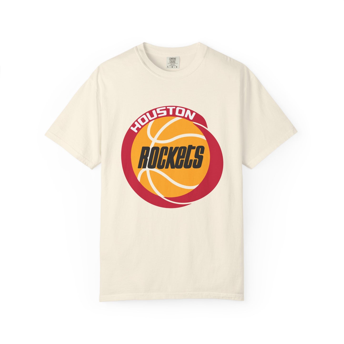 Houston Rockets Fan Garment-Dyed T-Shirt – Premium Cotton Tee for Customization