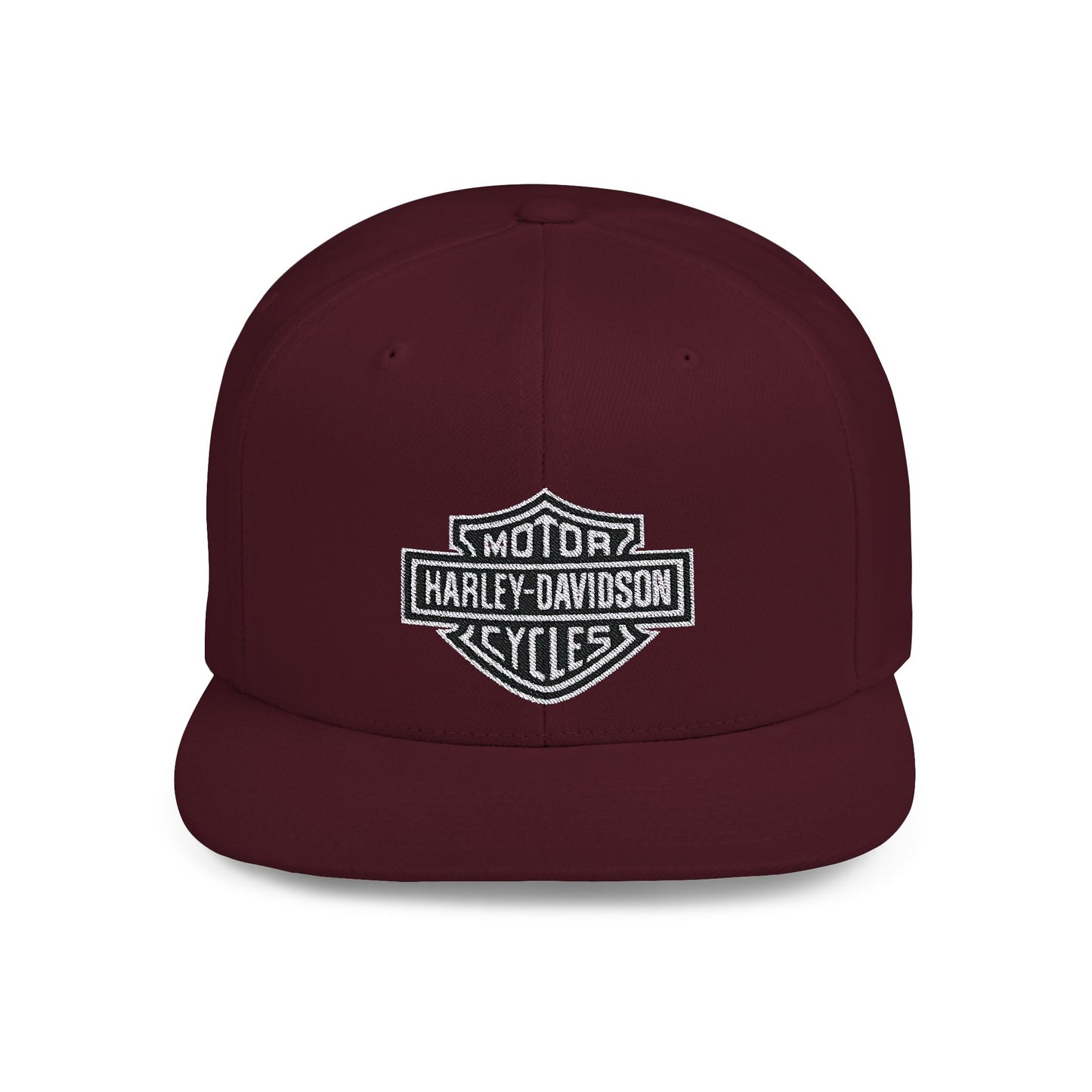 Harley Davidson Motorcycle Flat Bill Snapback – Lightweight, Custom Fit, Premium Quality