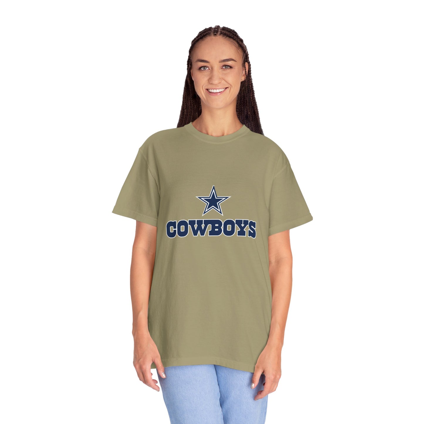 Dallas Cowboys Nation Garment-Dyed T-Shirt – Premium Cotton Tee for Customization