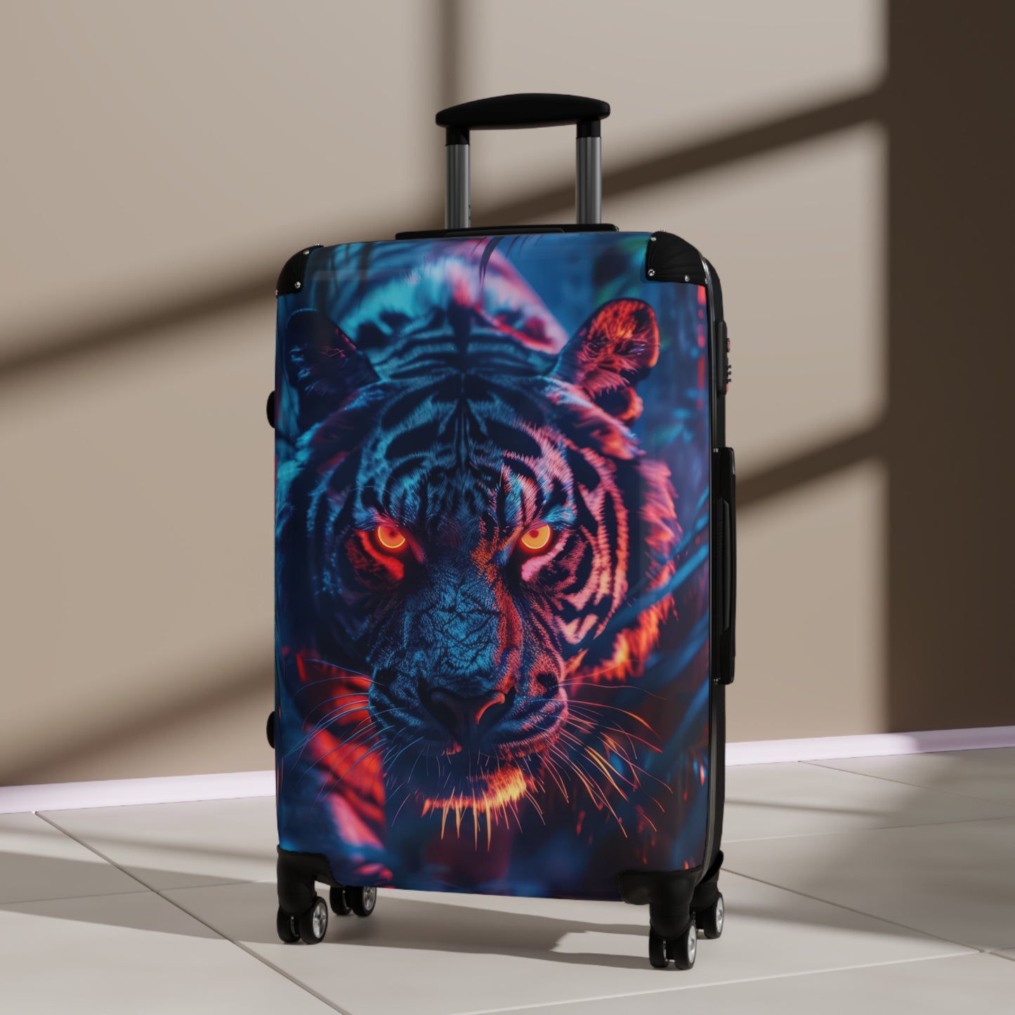 Animals Tiger Fierce Art Carry-On Suitcase - Stylish Luggage for Travelers