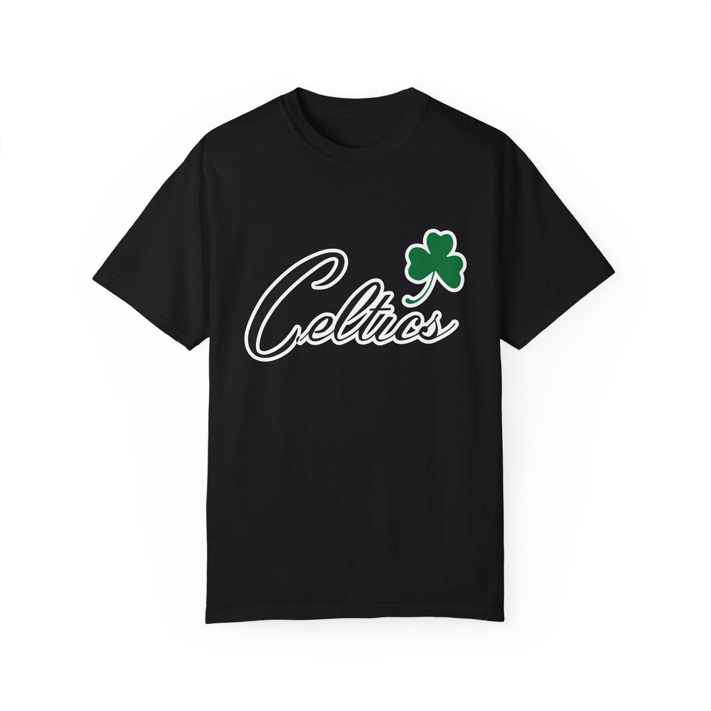 Boston Celtics Game Day Vibes Style Garment-Dyed T-Shirt – Premium Cotton Tee for Customization