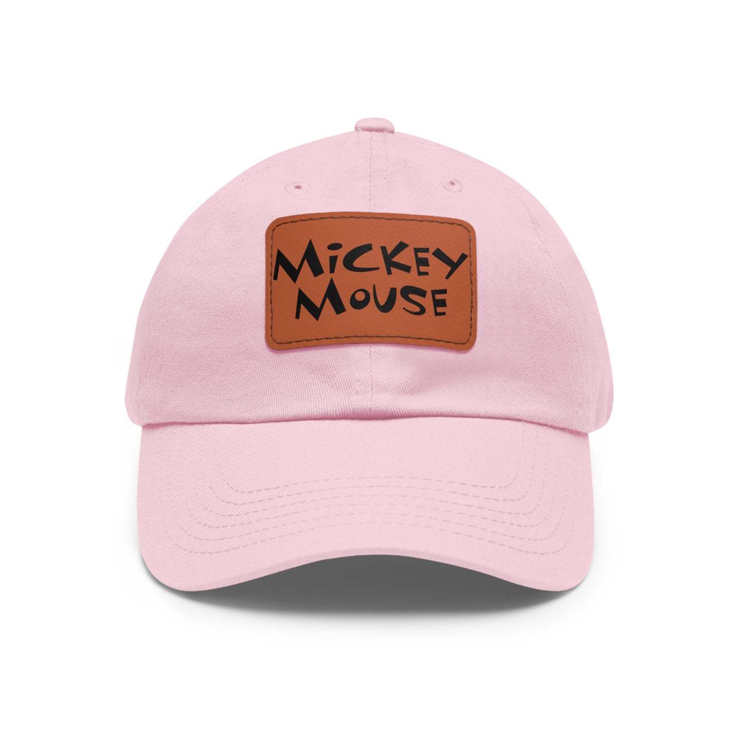 Dad Leather Patch Hat Mickey Mouse Disney Merch – Timeless Style, Perfect Fit