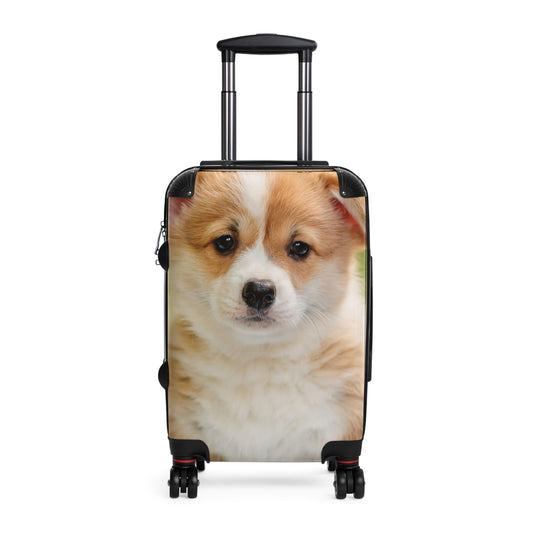 Animals Corgi Puppy Carry-On Suitcase - Stylish Luggage for Travelers