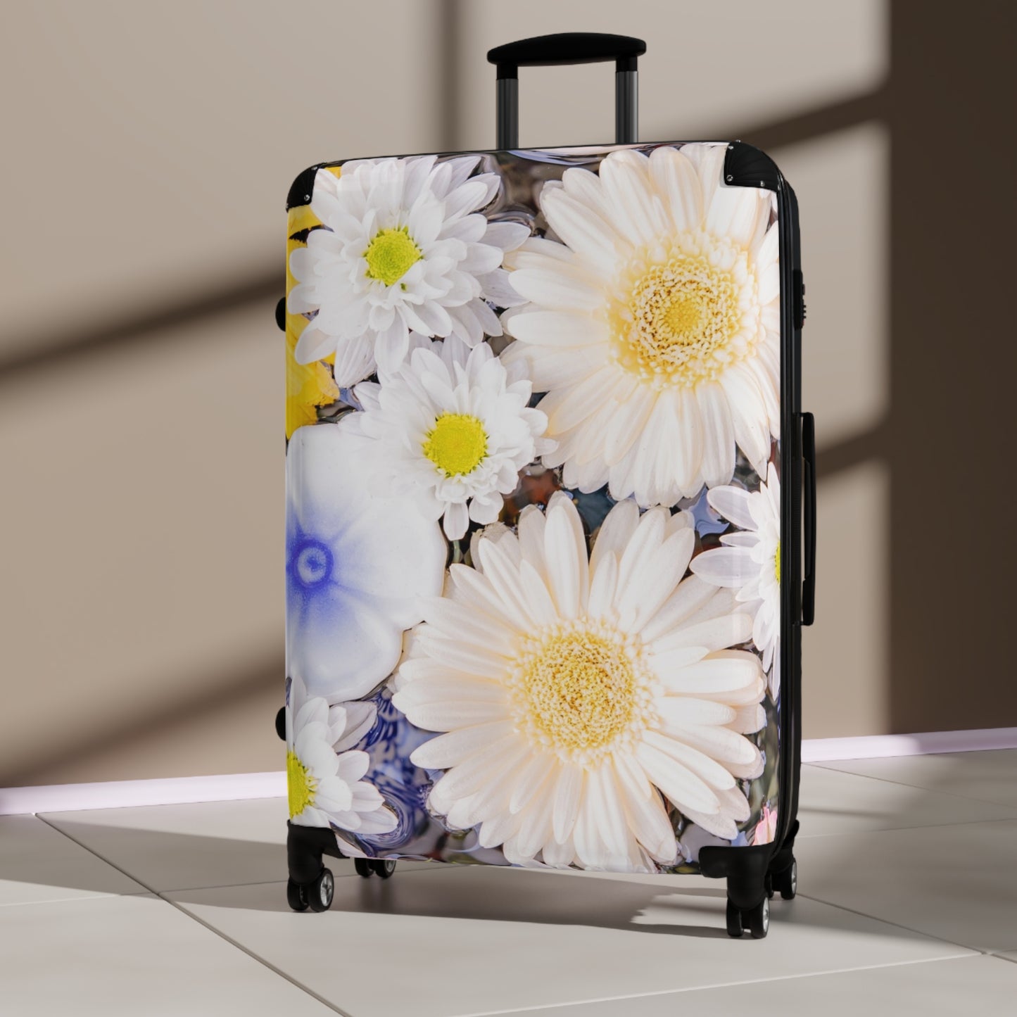 Nature Flowers Floral Colorful Art Carry-On Suitcase - Stylish Luggage for Travelers