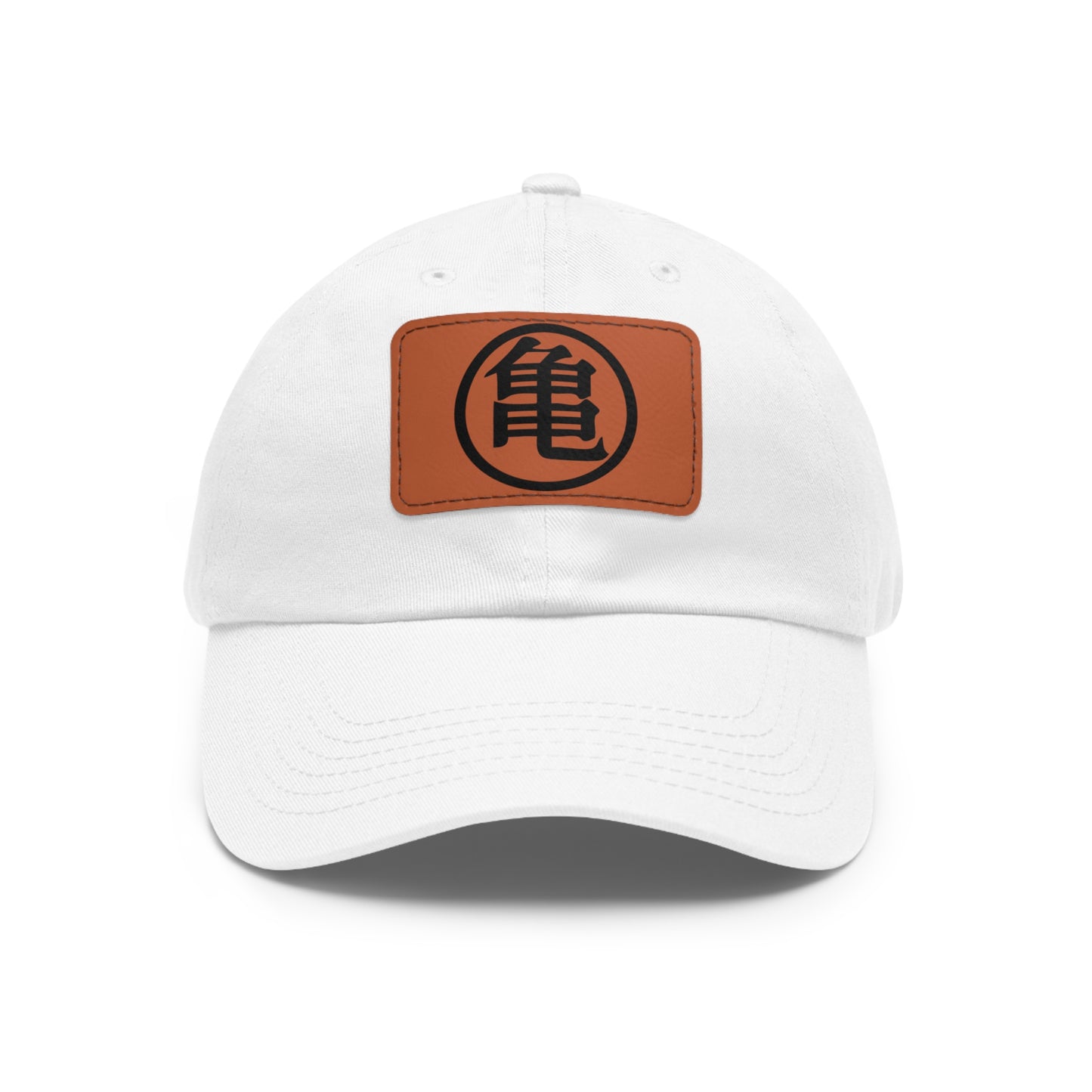 Dad Leather Patch Hat Goku Logo  – Timeless Style, Perfect Fit