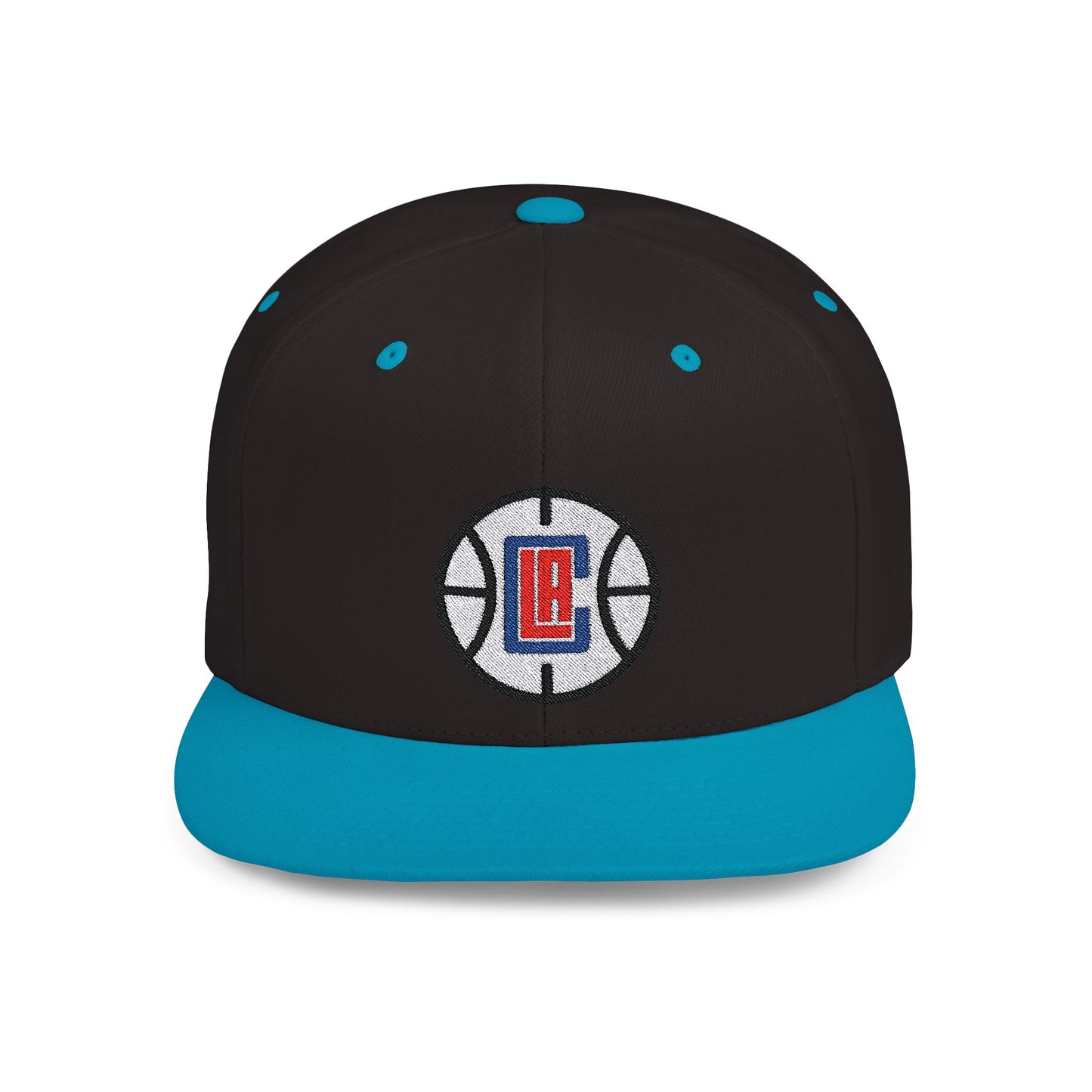 LA Clippers Thunder Flat Bill Snapback – Lightweight, Custom Fit, Premium Quality