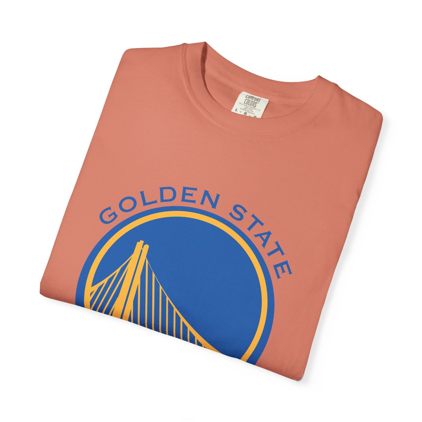 Golden State Warriors Garment-Dyed T-Shirt – Premium Cotton Tee for Customization