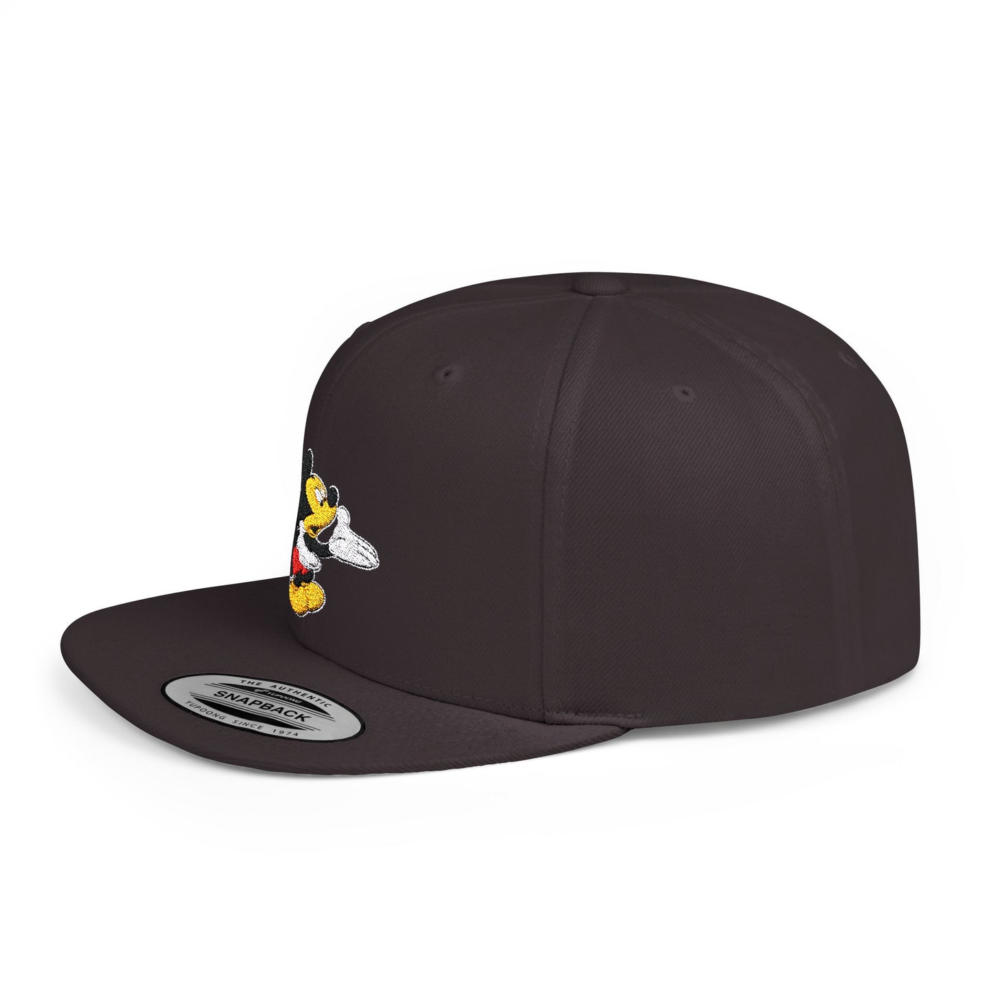 Mickey Mouse Wondering Disney Flat Bill Snapback – Lightweight, Custom Fit, Premium Quality