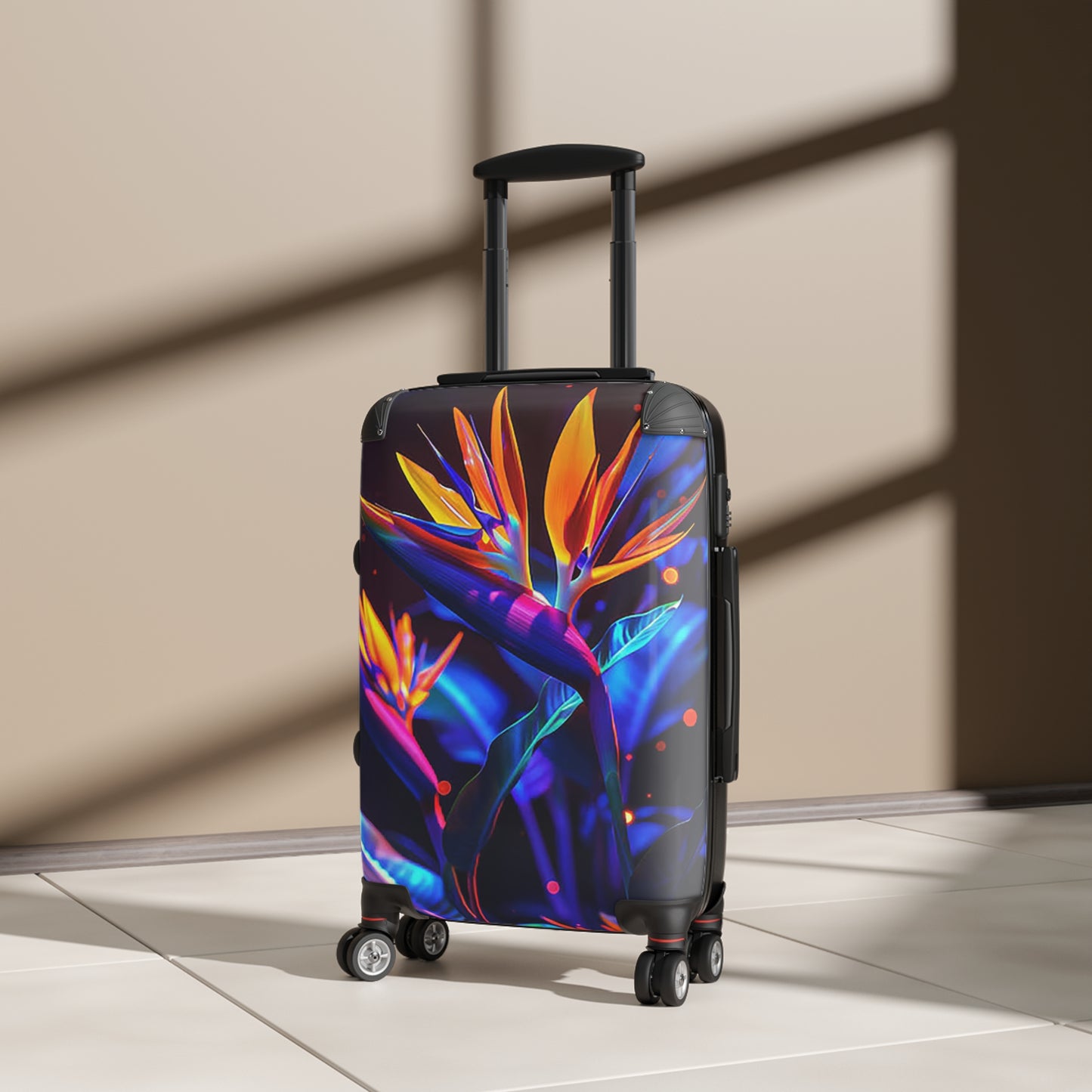 Nature Flowers Floral Beautiful Art Carry-On Suitcase - Stylish Luggage for Travelers