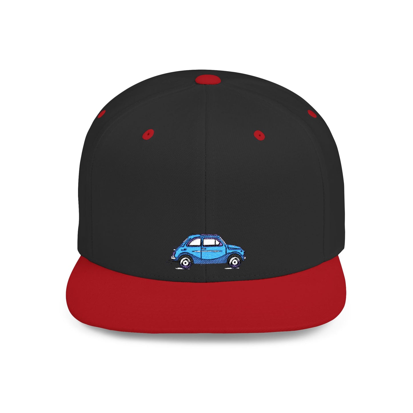 Icons Embroidered Car Flat Bill Snapback – Lightweight, Custom Fit, Premium Quality