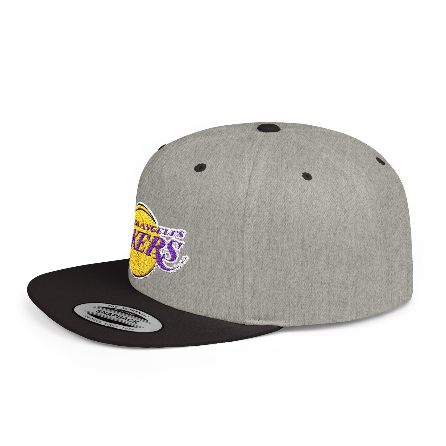 Los Angeles Lakers Flat Bill Snapback – Lightweight, Custom Fit, Premium Quality