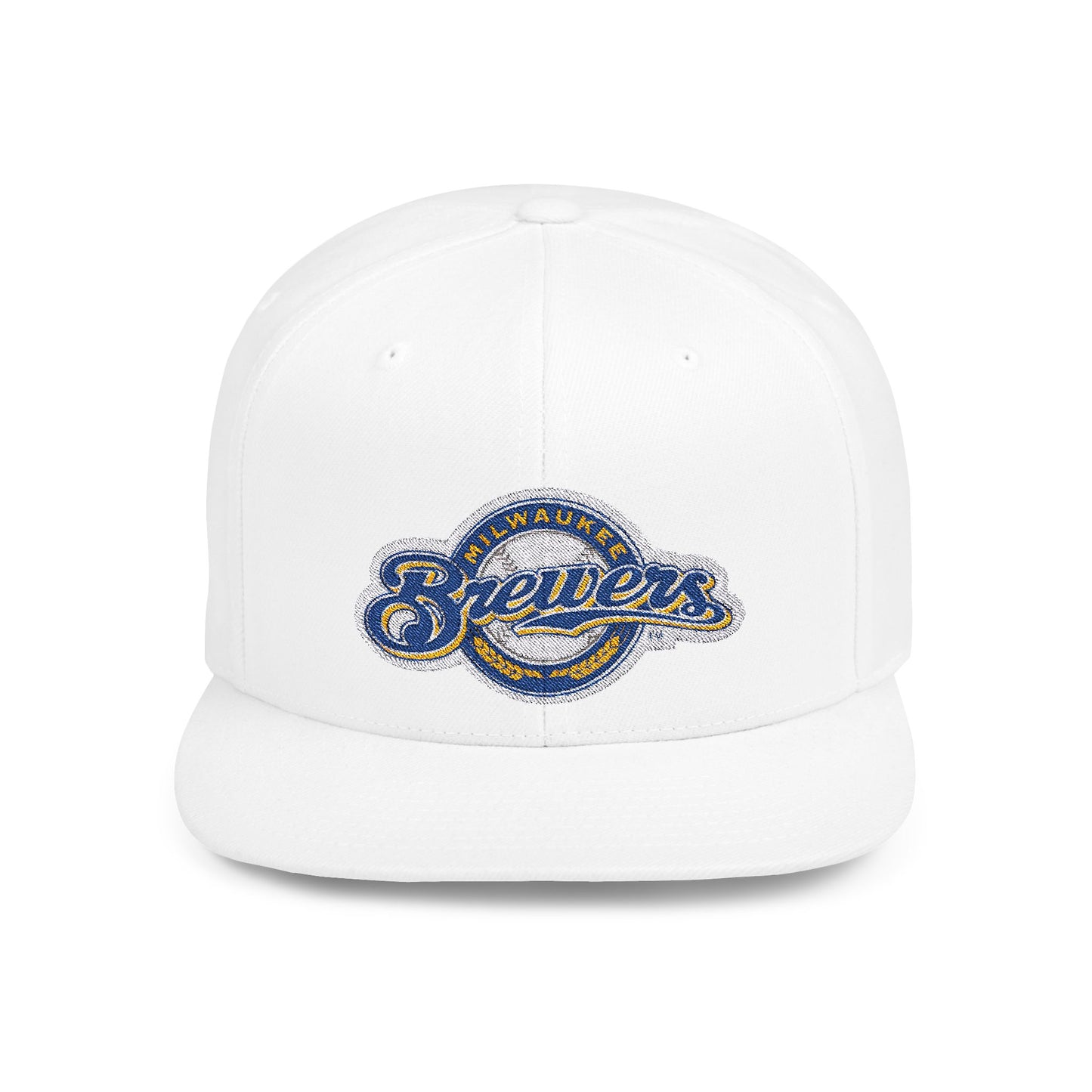 Milwaukee Brewers Brewers Baseball Flat Bill Snapback – Lightweight, Custom Fit, Premium Quality