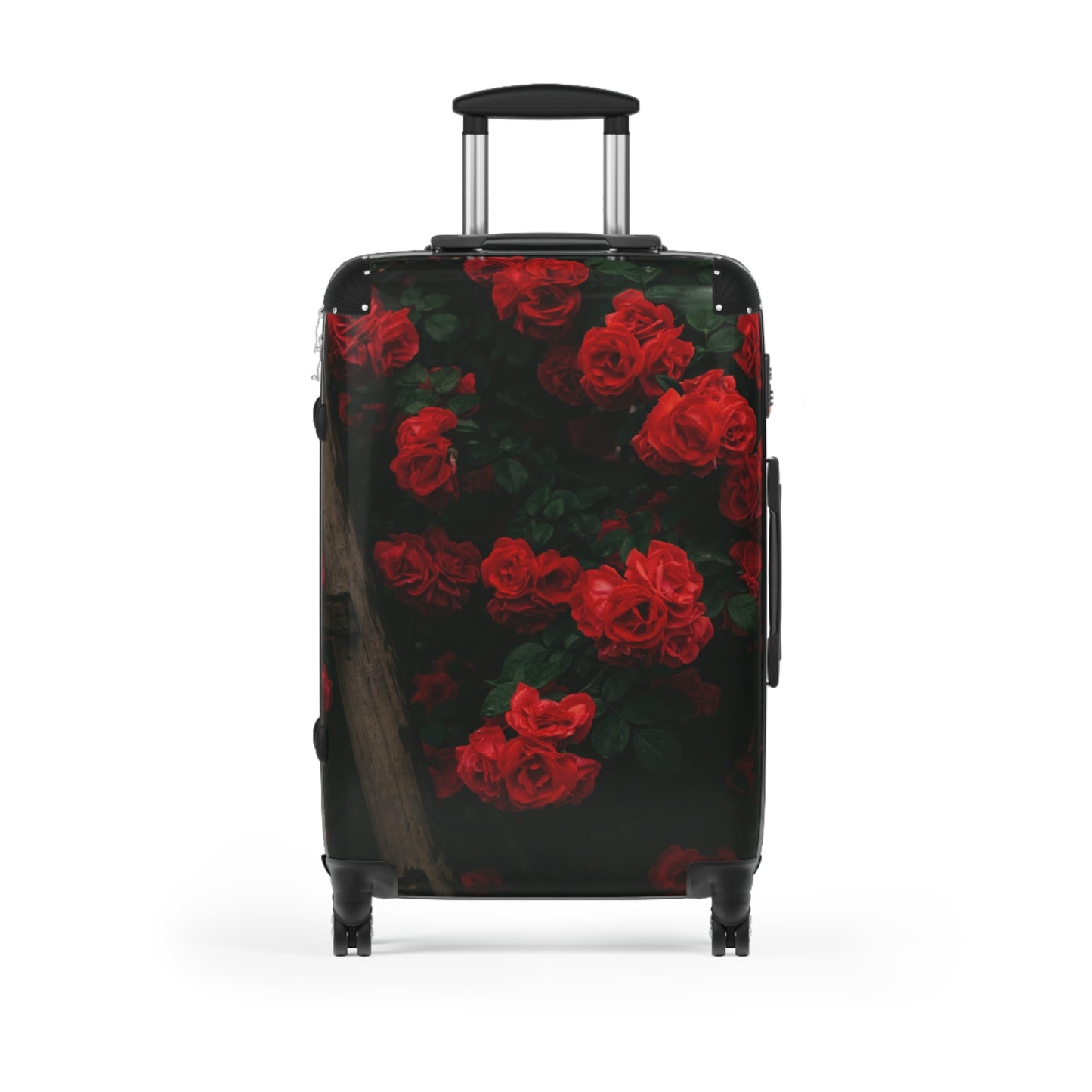 Nature Flowers Floral Rose Bush Art Carry-On Suitcase - Stylish Luggage for Travelers