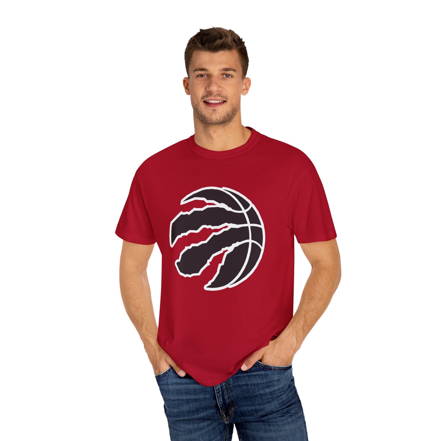 Toronto Raptors Strong Garment-Dyed T-Shirt – Premium Cotton Tee for Customization