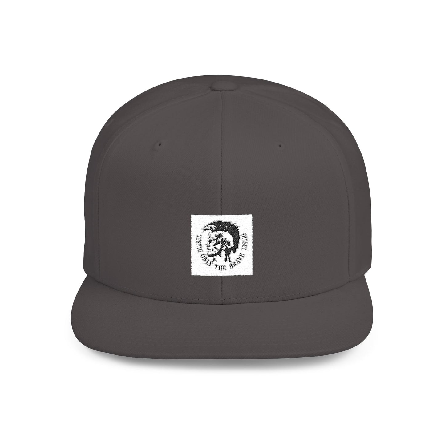 Diesel Flat Bill Snapback – Lightweight, Custom Fit, Premium Quality
